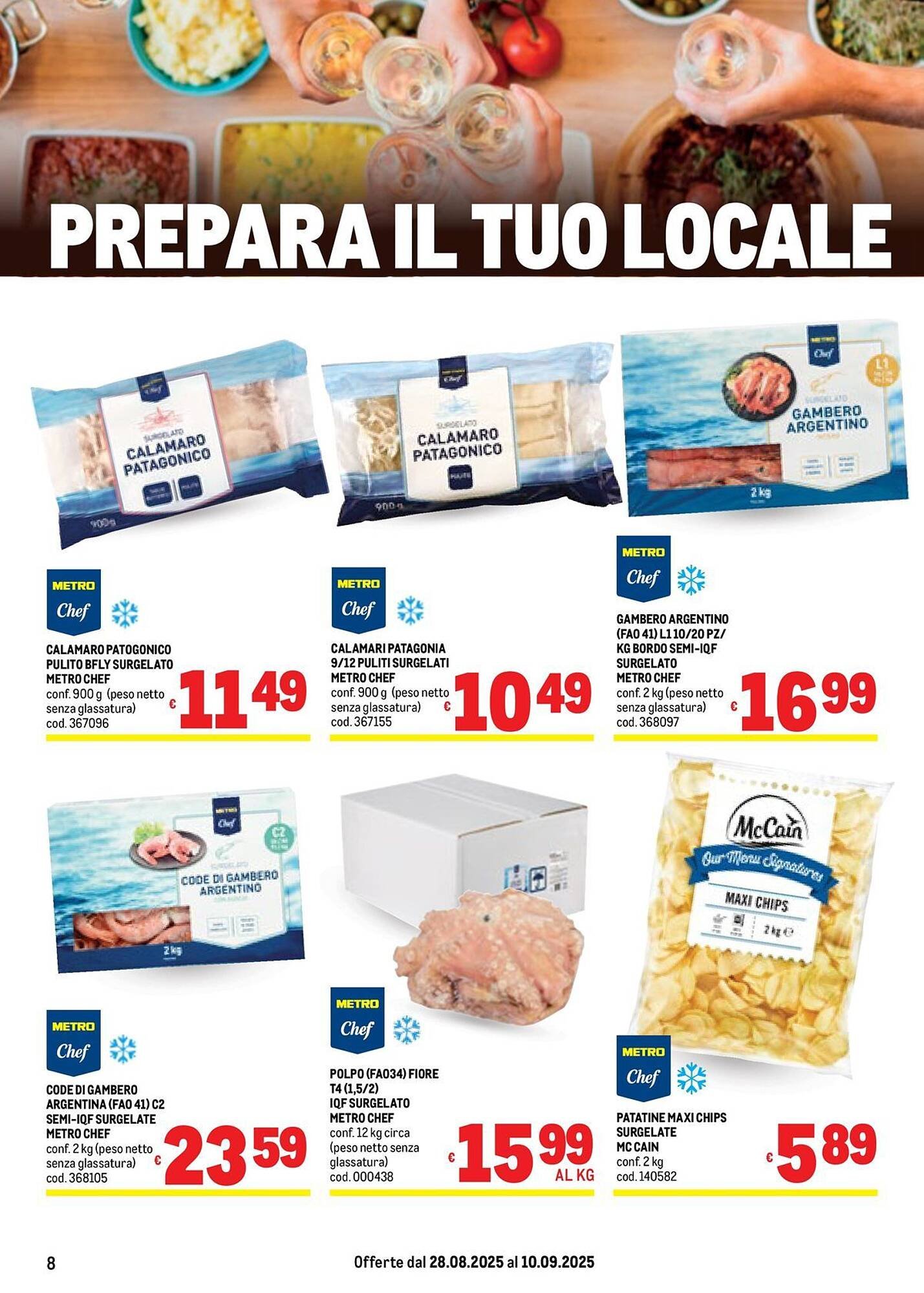 Volantino Metro (2025-08-28 - 2025-09-10)