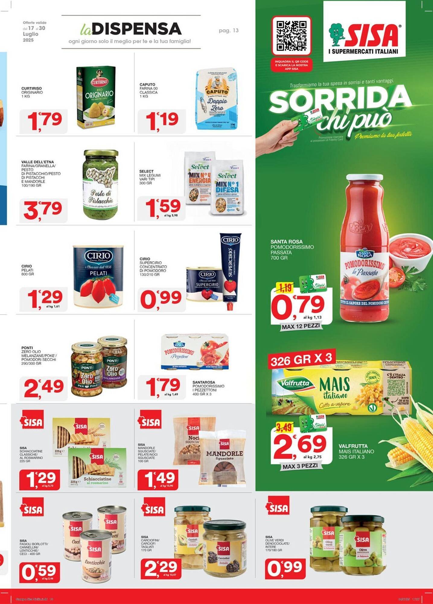 Volantino Sisa (2025-07-17 - 2025-07-30)