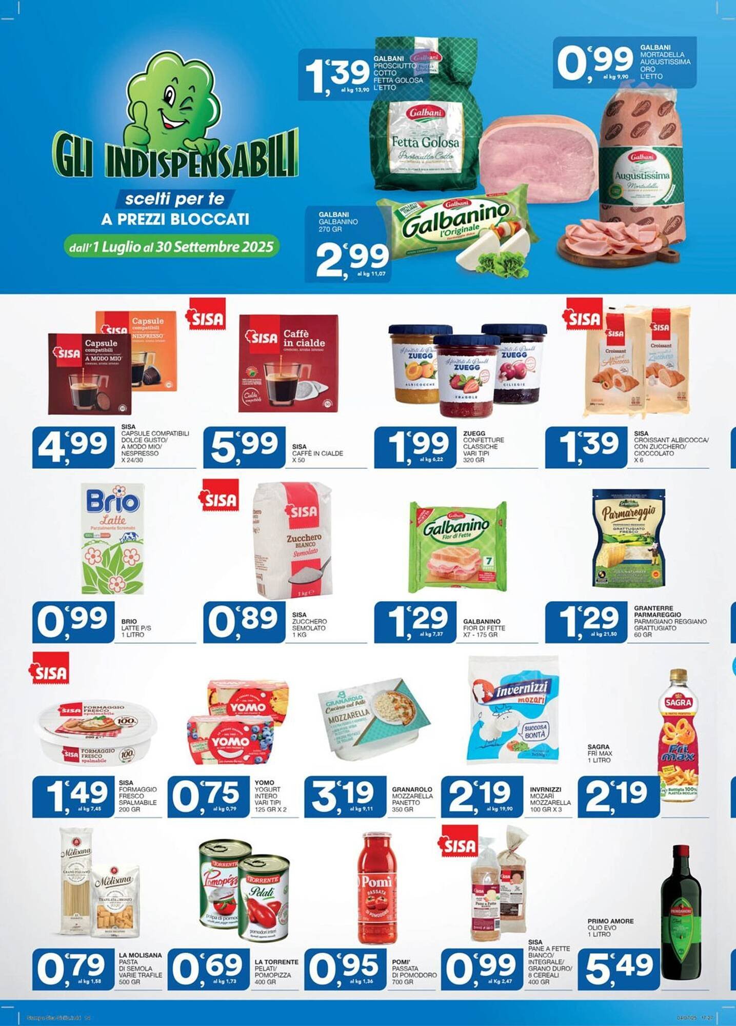 Volantino Sisa (2025-07-17 - 2025-07-30)