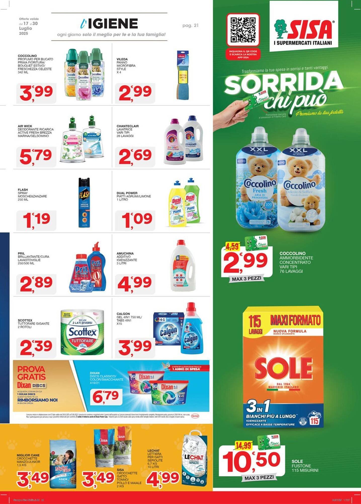 Volantino Sisa (2025-07-17 - 2025-07-30)