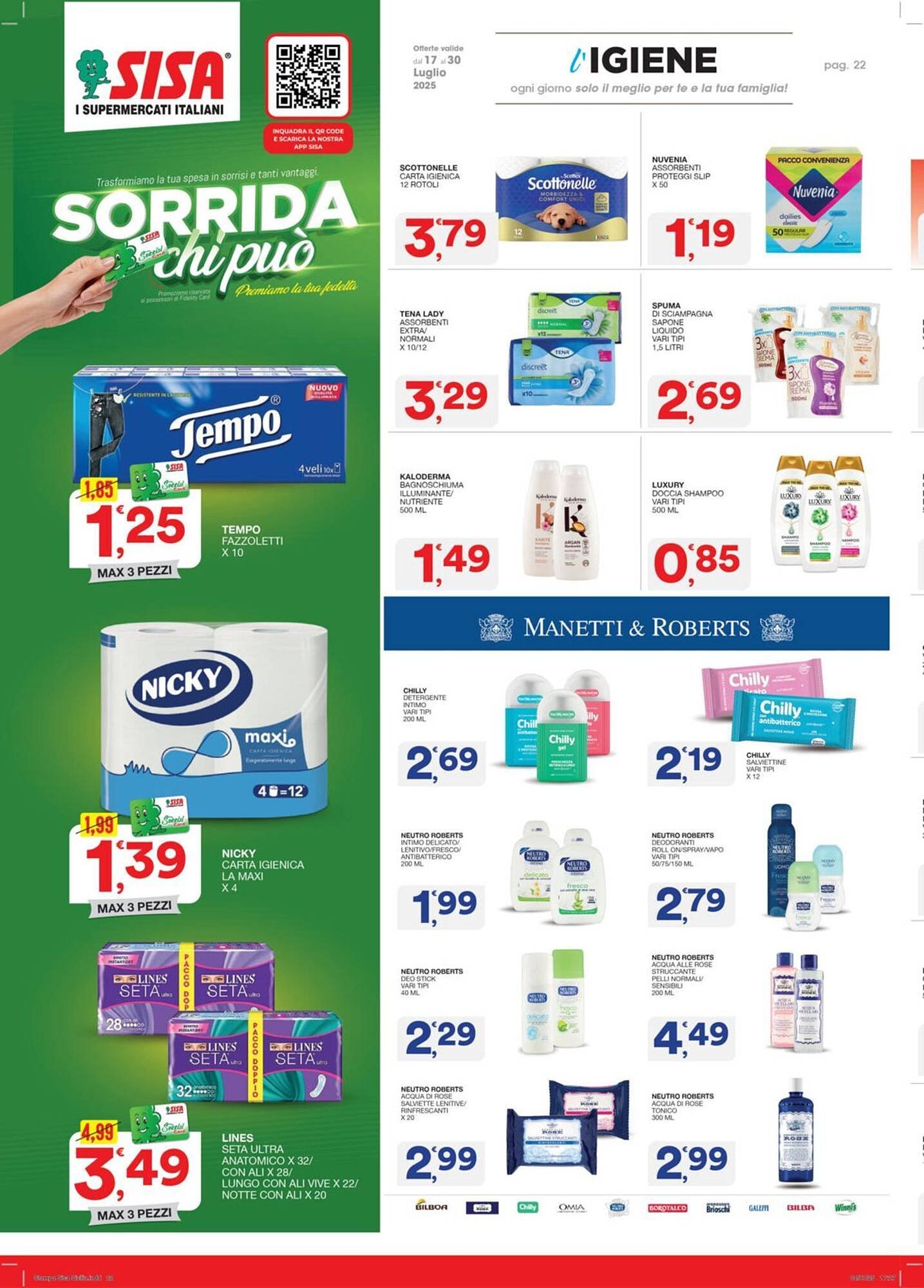 Volantino Sisa (2025-07-17 - 2025-07-30)