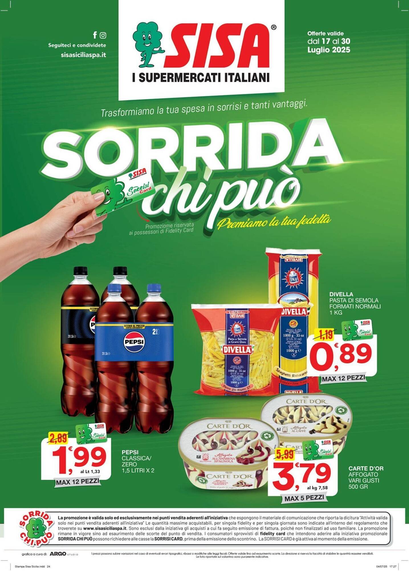 Volantino Sisa (2025-07-17 - 2025-07-30)