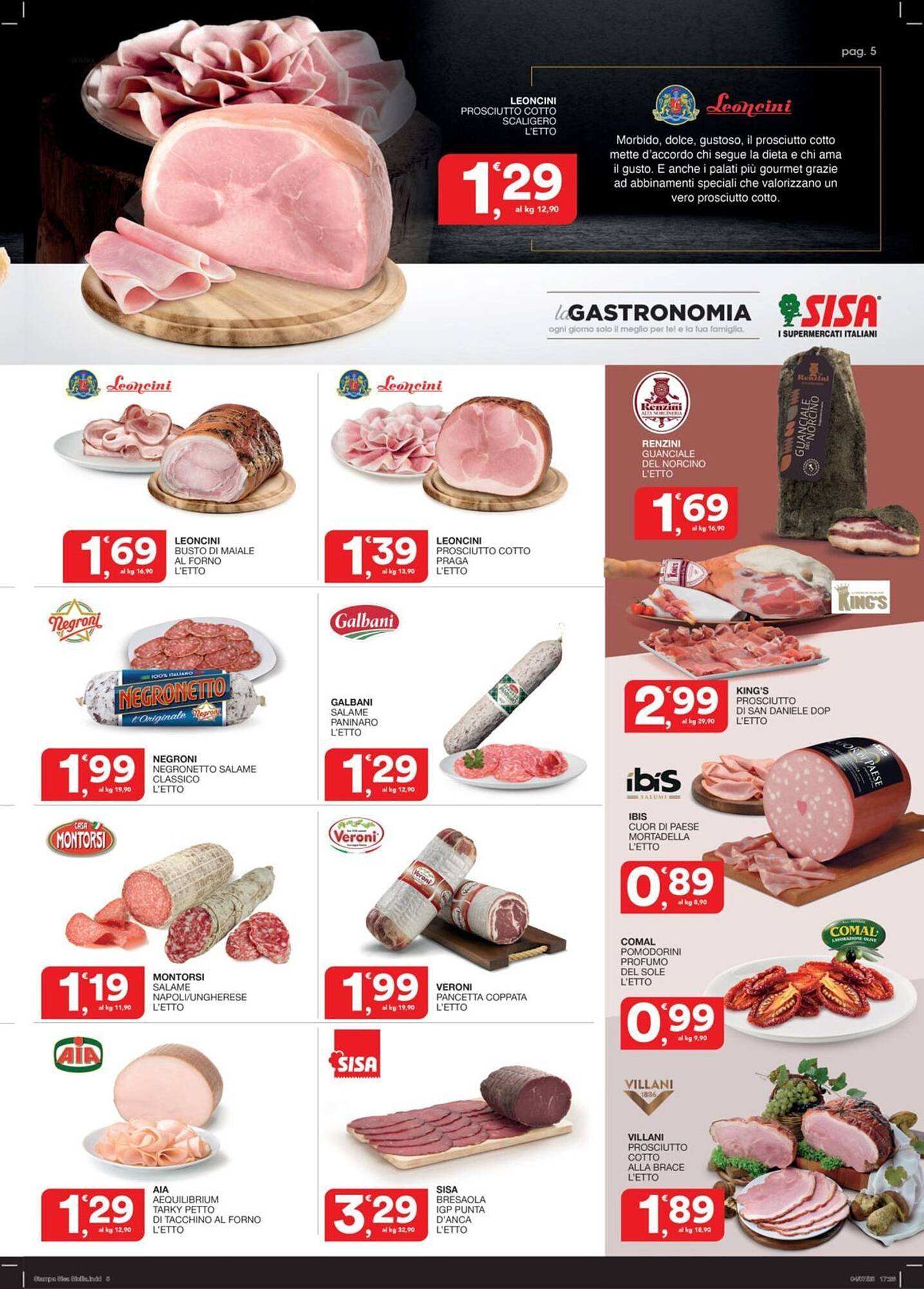 Volantino Sisa (2025-07-17 - 2025-07-30)