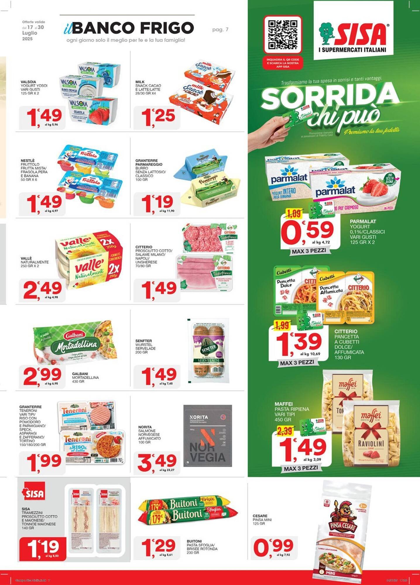 Volantino Sisa (2025-07-17 - 2025-07-30)