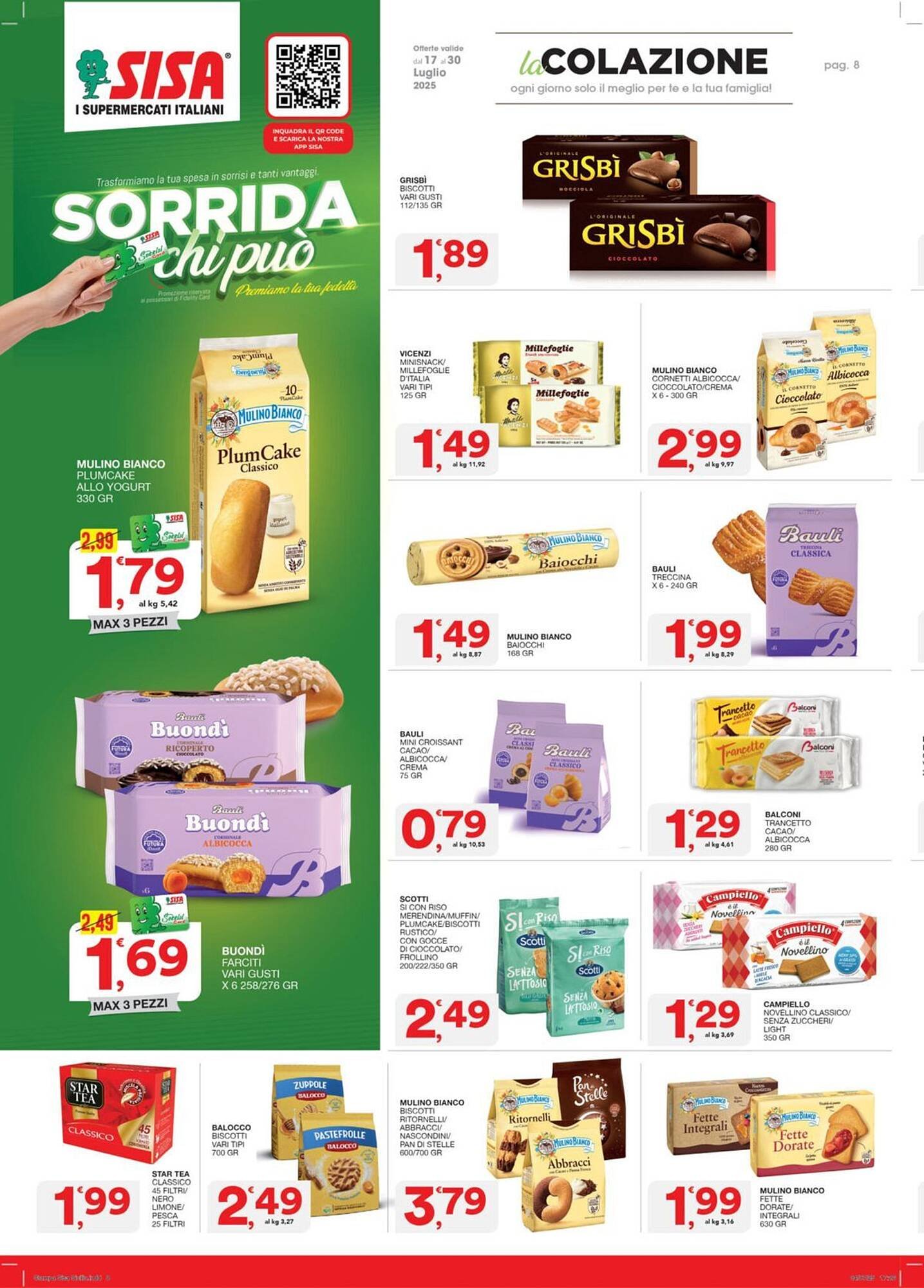 Volantino Sisa (2025-07-17 - 2025-07-30)