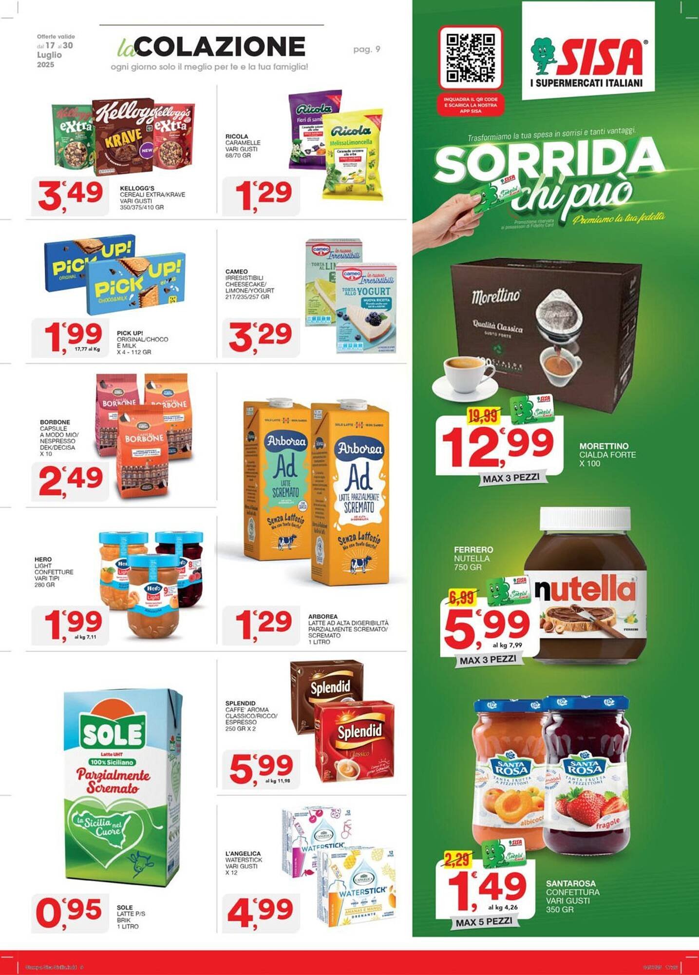 Volantino Sisa (2025-07-17 - 2025-07-30)