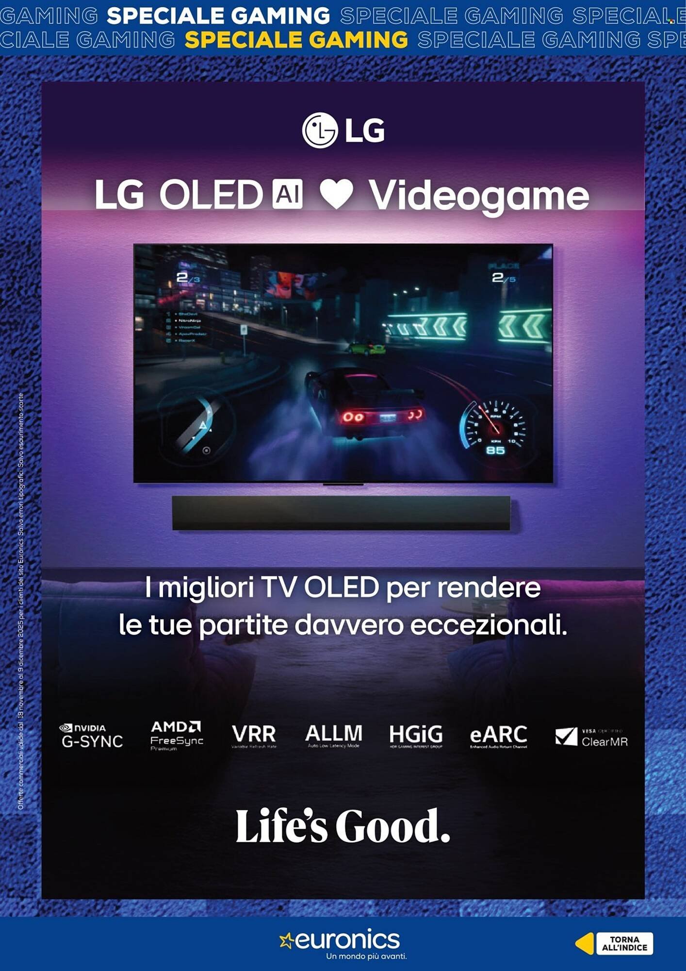 Volantino Euronics (2025-11-18 - 2025-12-09)