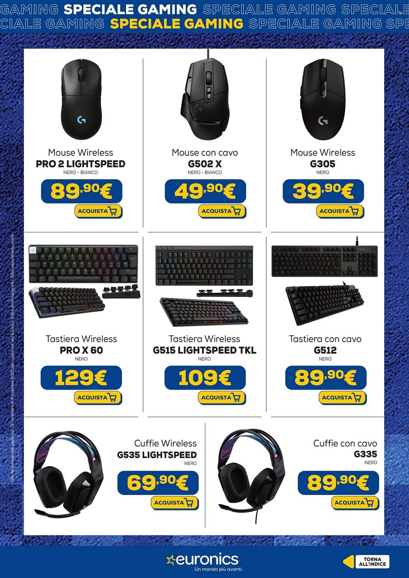 Volantino Euronics (2025-11-18 - 2025-12-09)