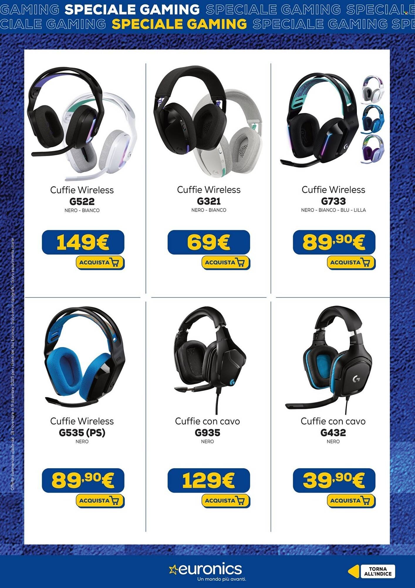 Volantino Euronics (2025-11-18 - 2025-12-09)