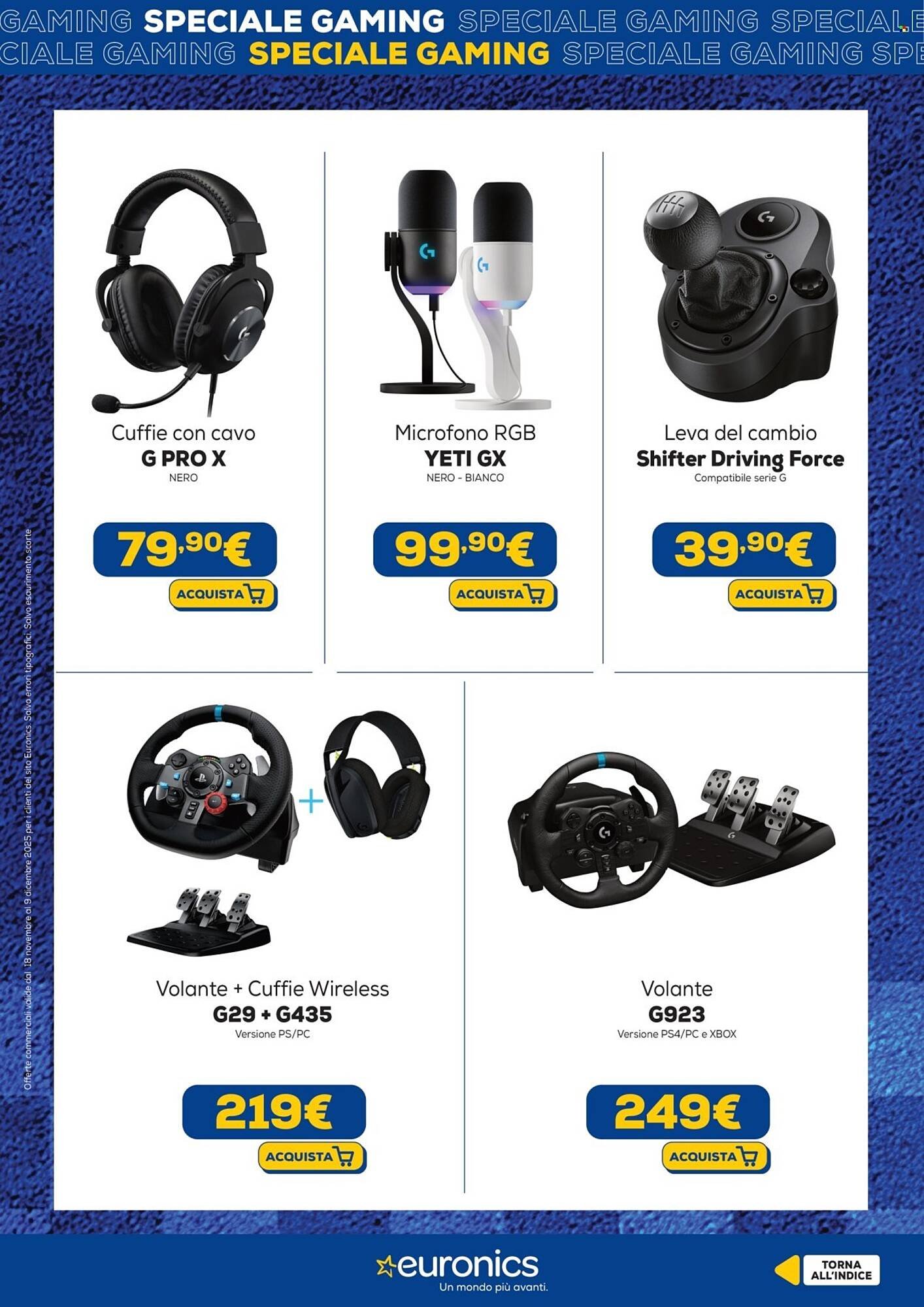Volantino Euronics (2025-11-18 - 2025-12-09)