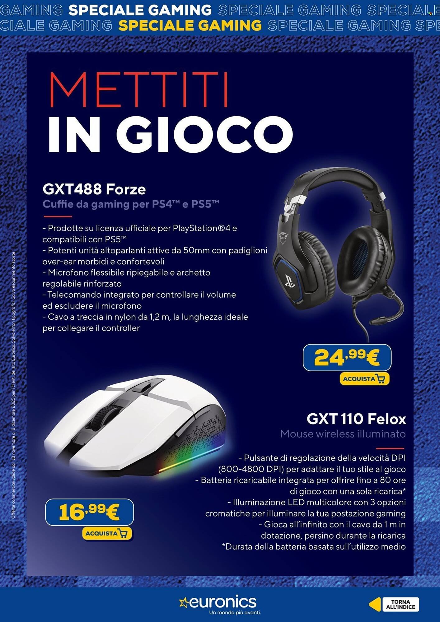 Volantino Euronics (2025-11-18 - 2025-12-09)