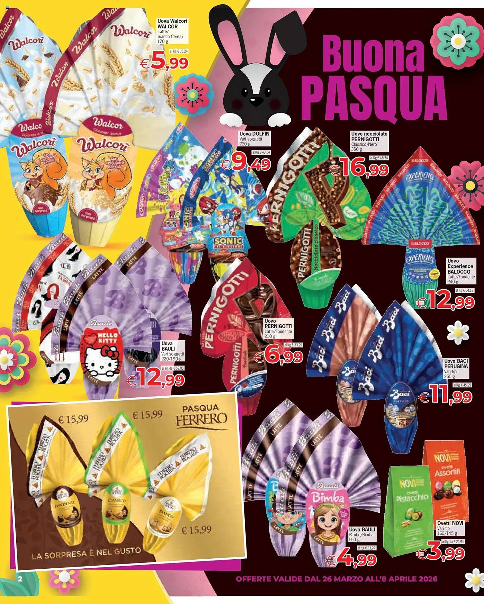 Volantino Eurospar (2026-03-26 - 2026-04-08)