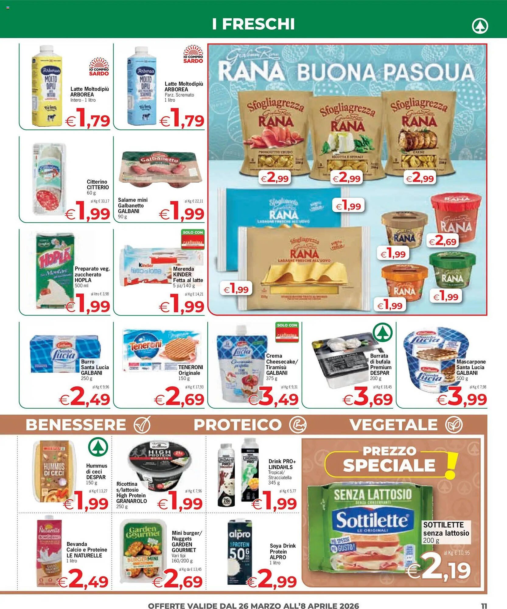 Volantino Eurospar (2026-03-26 - 2026-04-08)