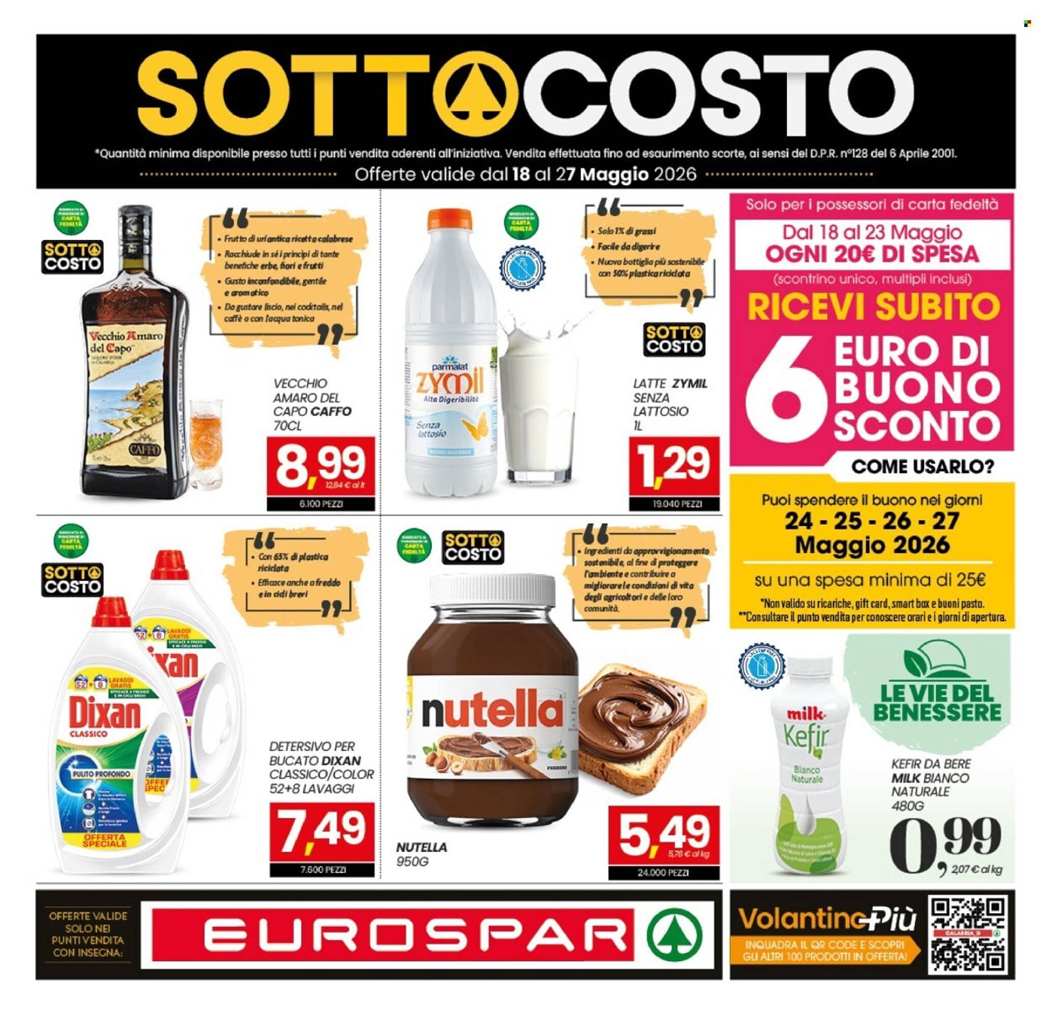 Volantino Eurospar (2026-05-18 - 2026-05-27)