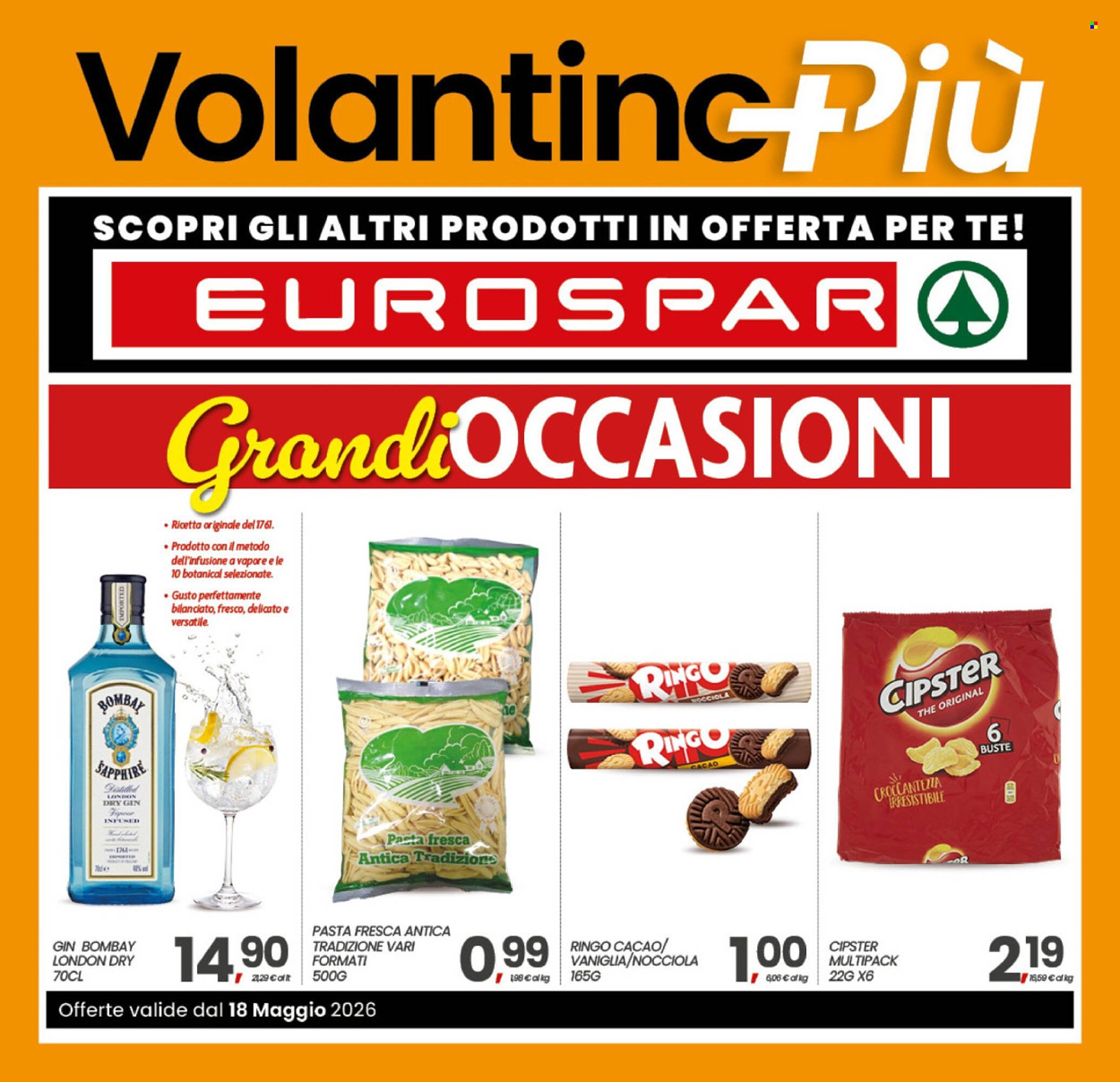 Volantino Eurospar (2026-05-18 - 2026-05-27)