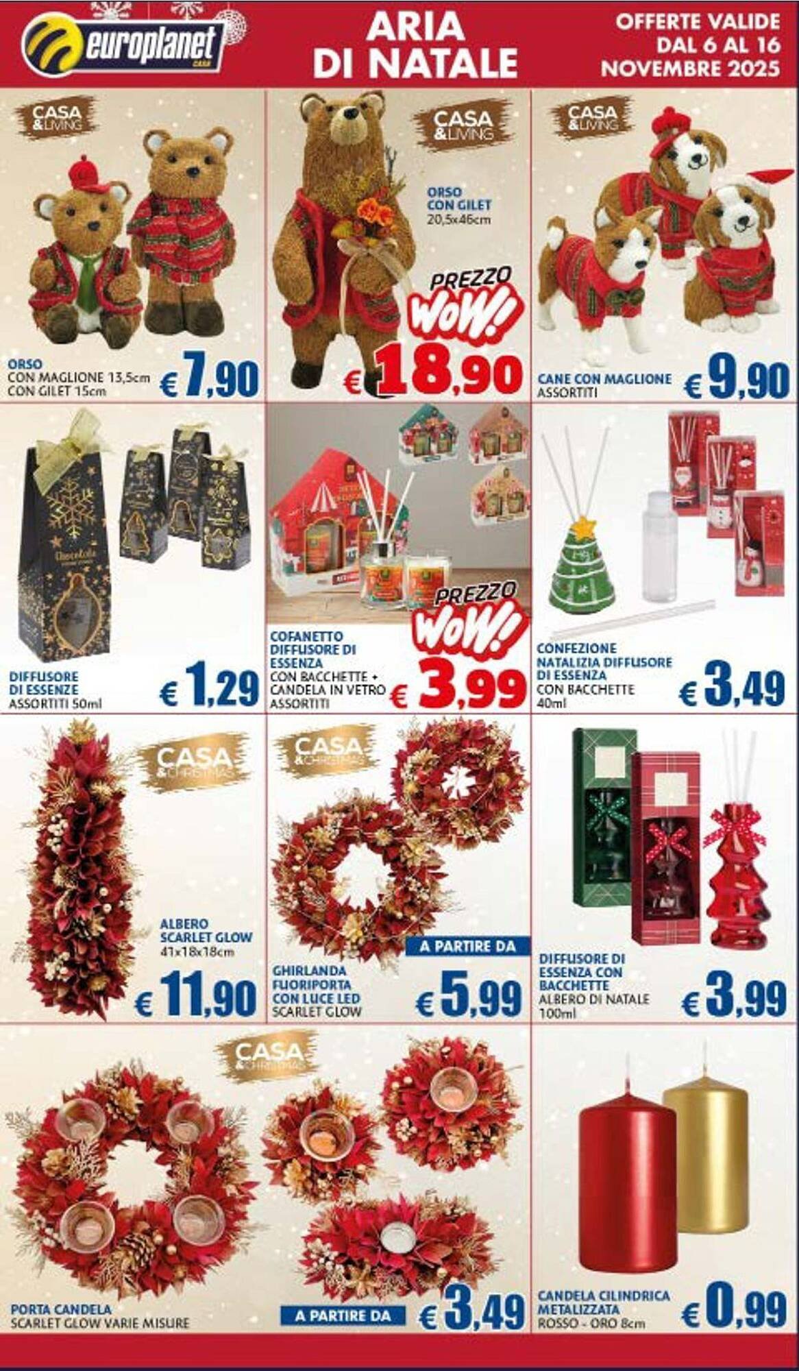 Volantino Europlanet Casa (2025-11-06 - 2025-11-16)