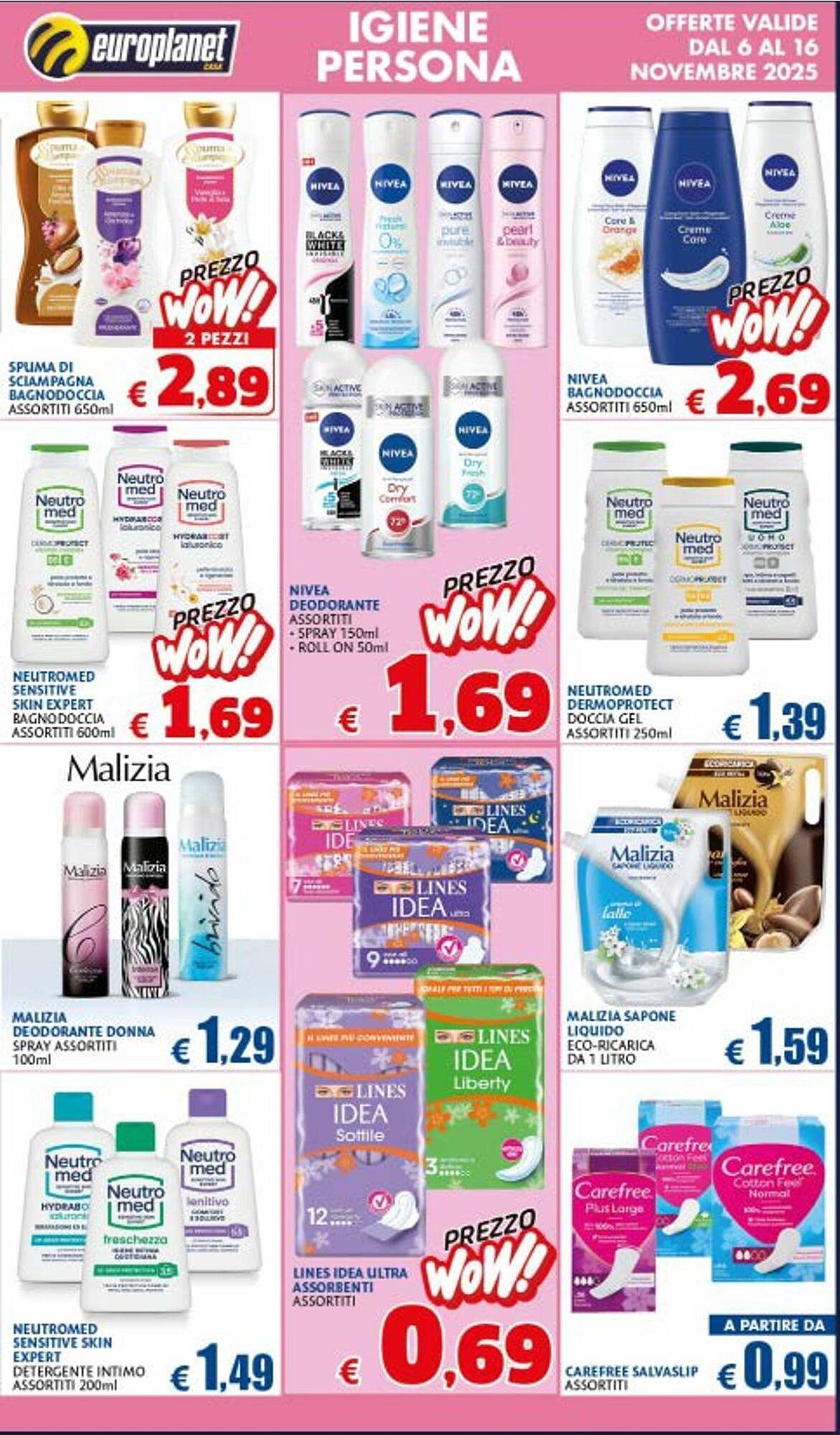 Volantino Europlanet Casa (2025-11-06 - 2025-11-16)