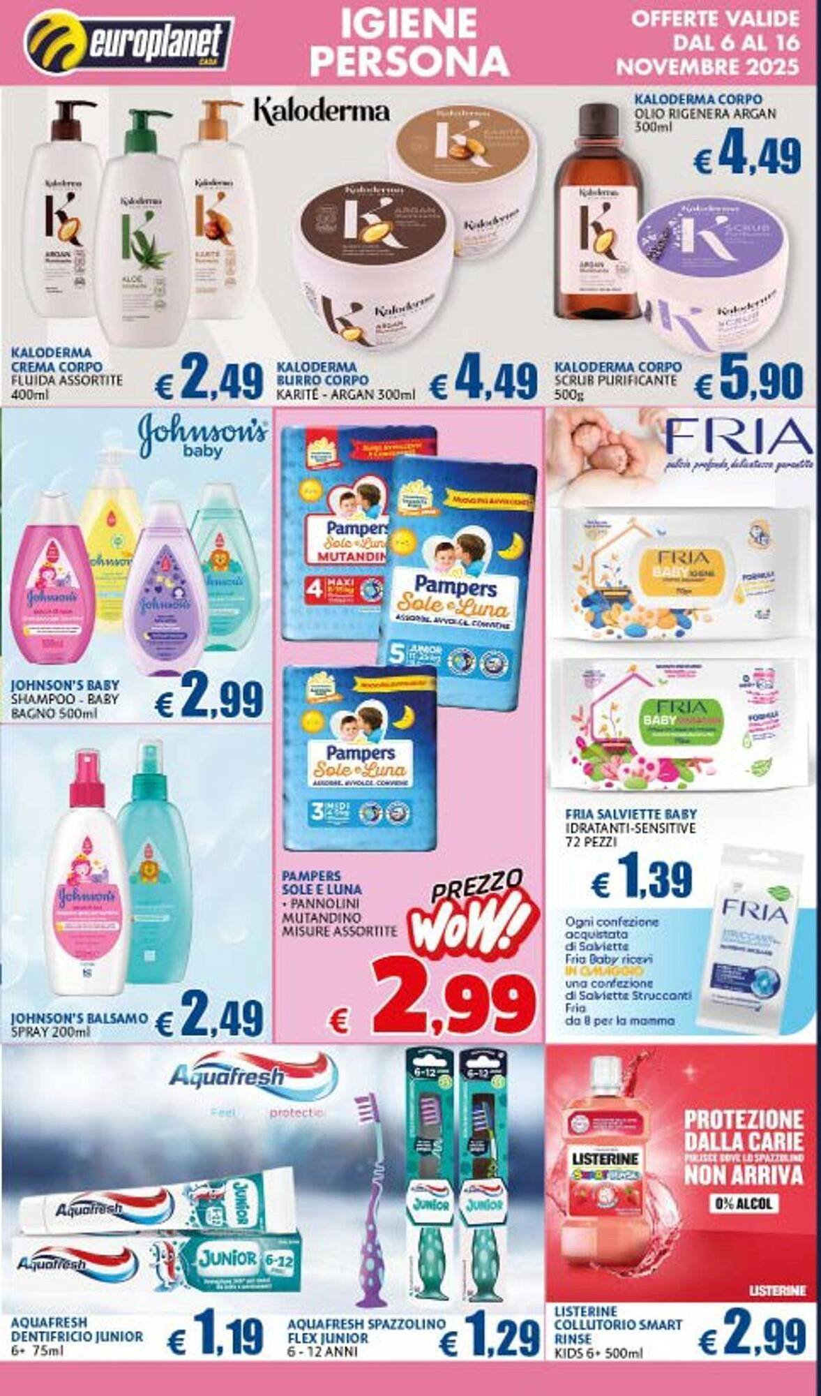 Volantino Europlanet Casa (2025-11-06 - 2025-11-16)