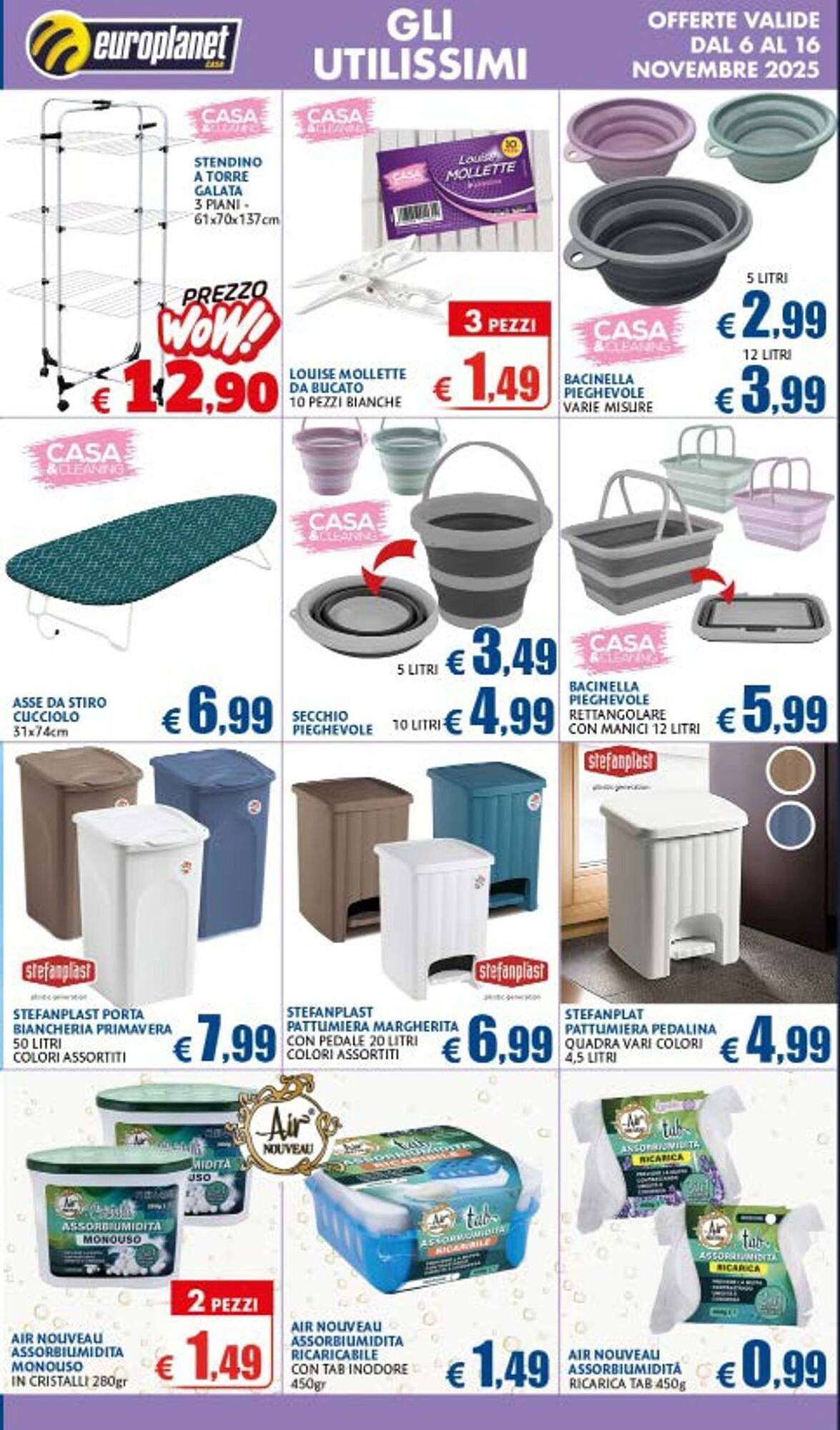 Volantino Europlanet Casa (2025-11-06 - 2025-11-16)