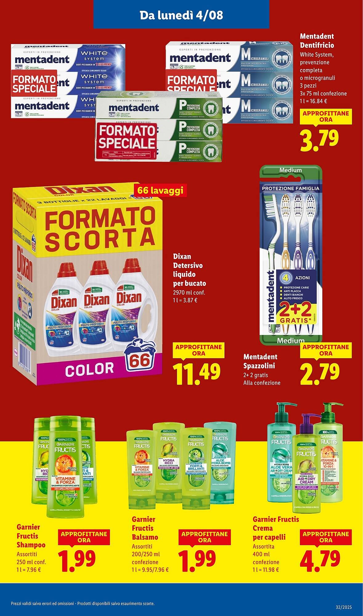 Volantino Lidl (2025-08-04 - 2025-08-10)