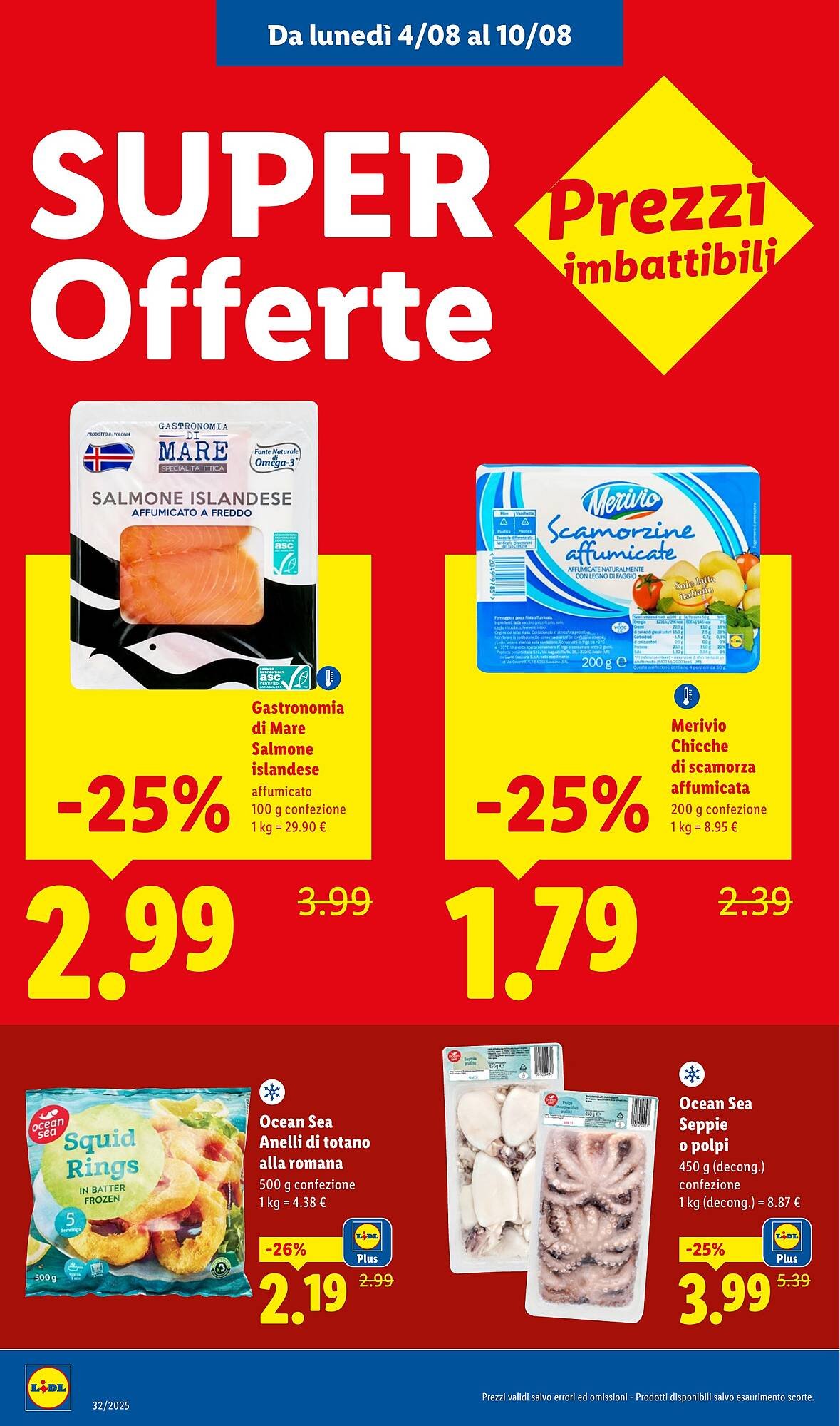 Volantino Lidl (2025-08-04 - 2025-08-10)