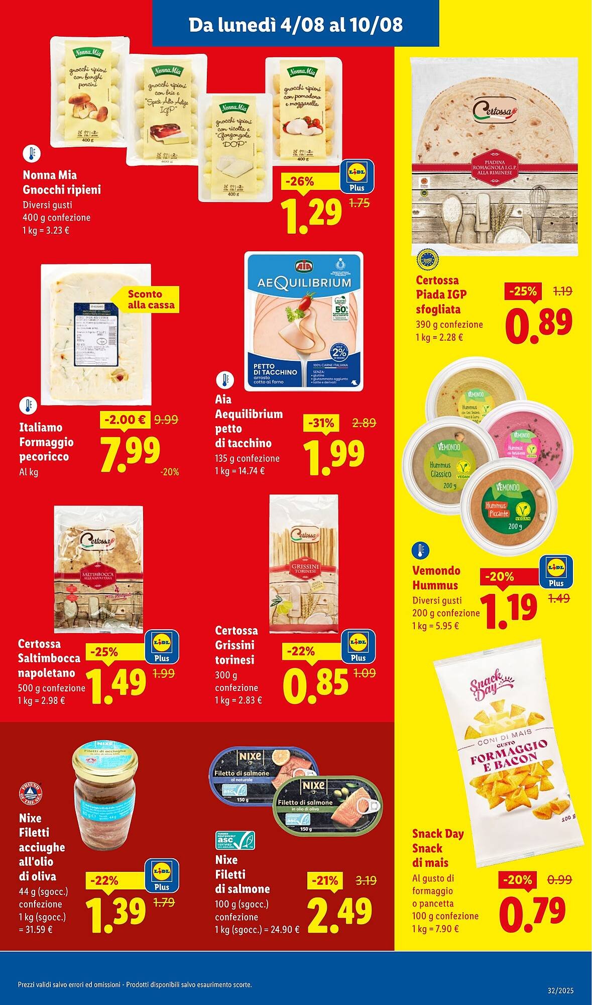 Volantino Lidl (2025-08-04 - 2025-08-10)