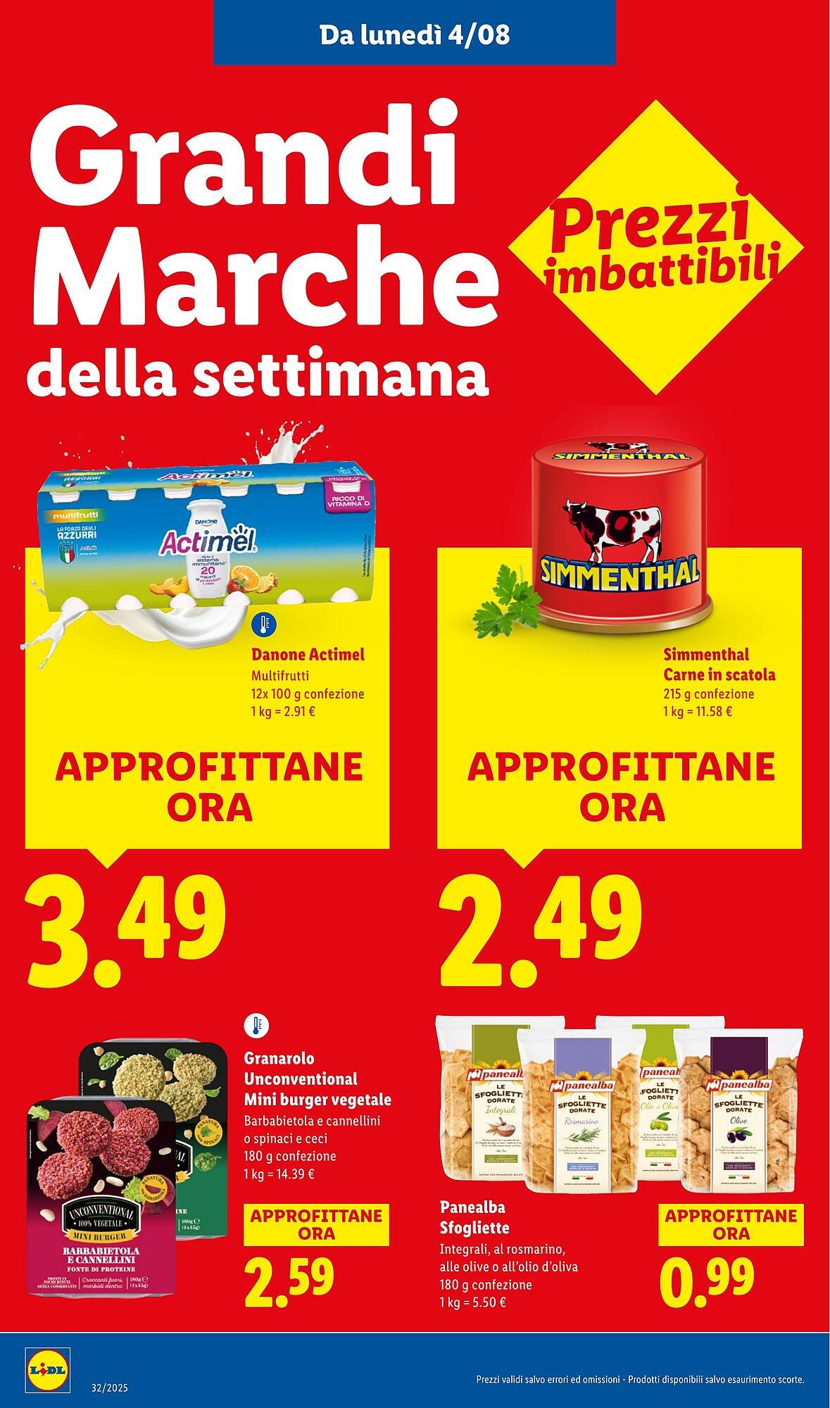 Volantino Lidl (2025-08-04 - 2025-08-10)