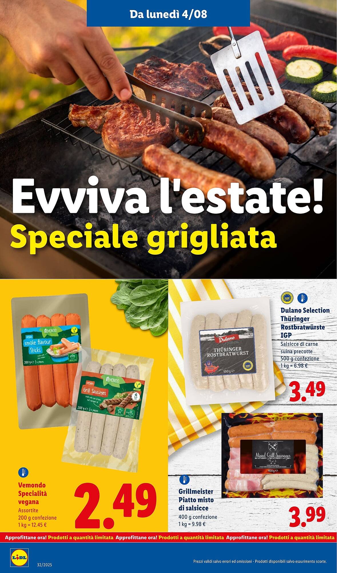 Volantino Lidl (2025-08-04 - 2025-08-10)