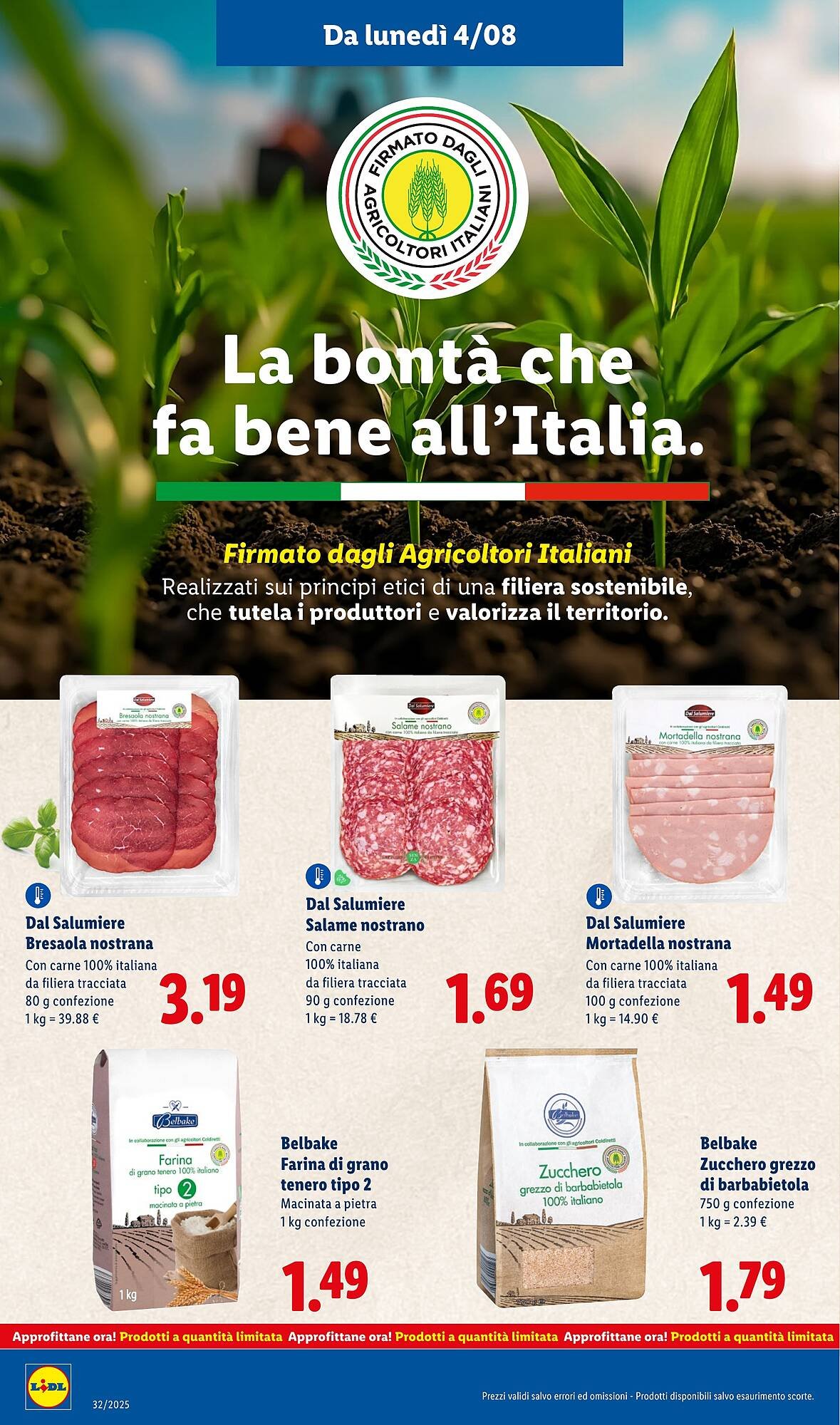 Volantino Lidl (2025-08-04 - 2025-08-10)