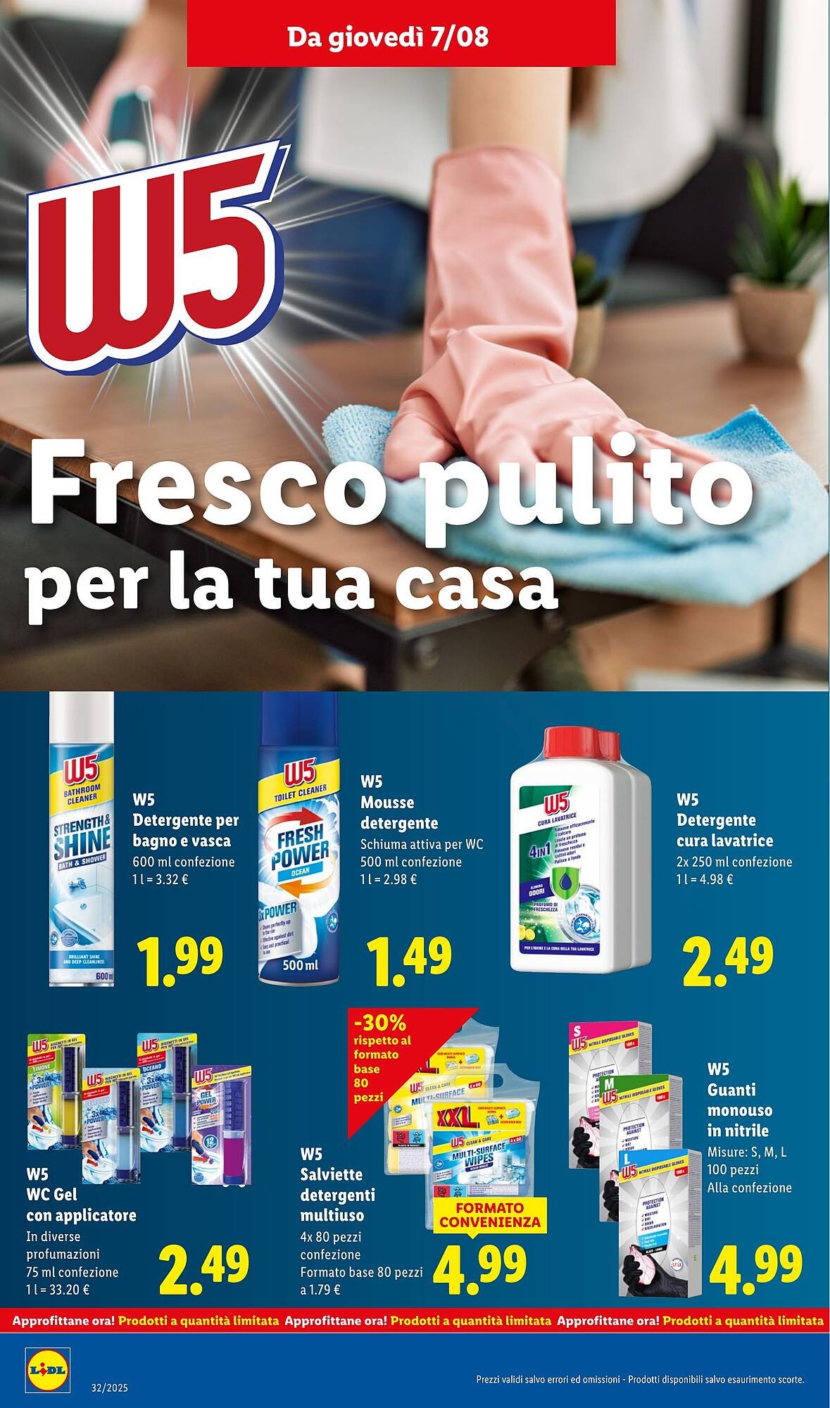 Volantino Lidl (2025-08-04 - 2025-08-10)