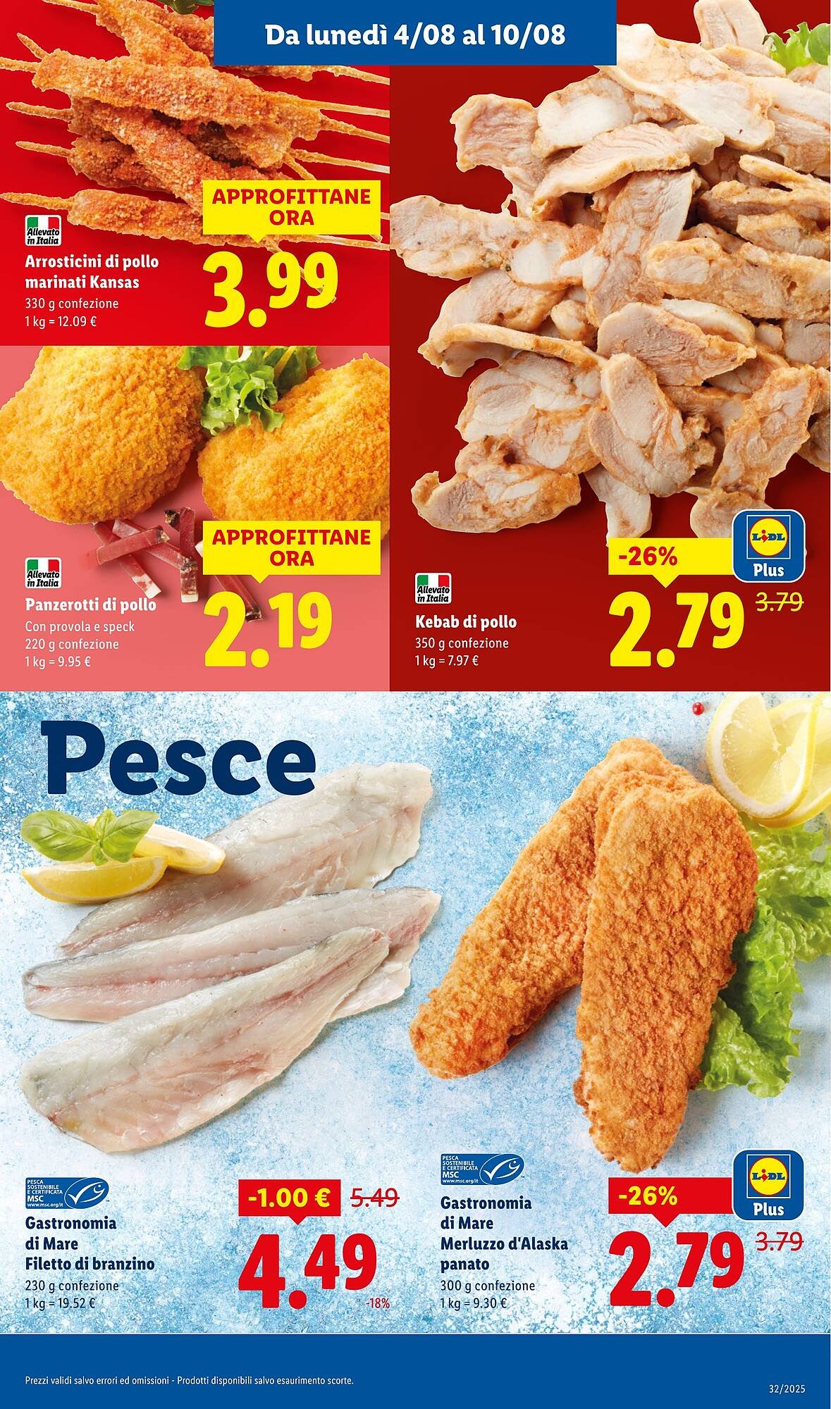 Volantino Lidl (2025-08-04 - 2025-08-10)