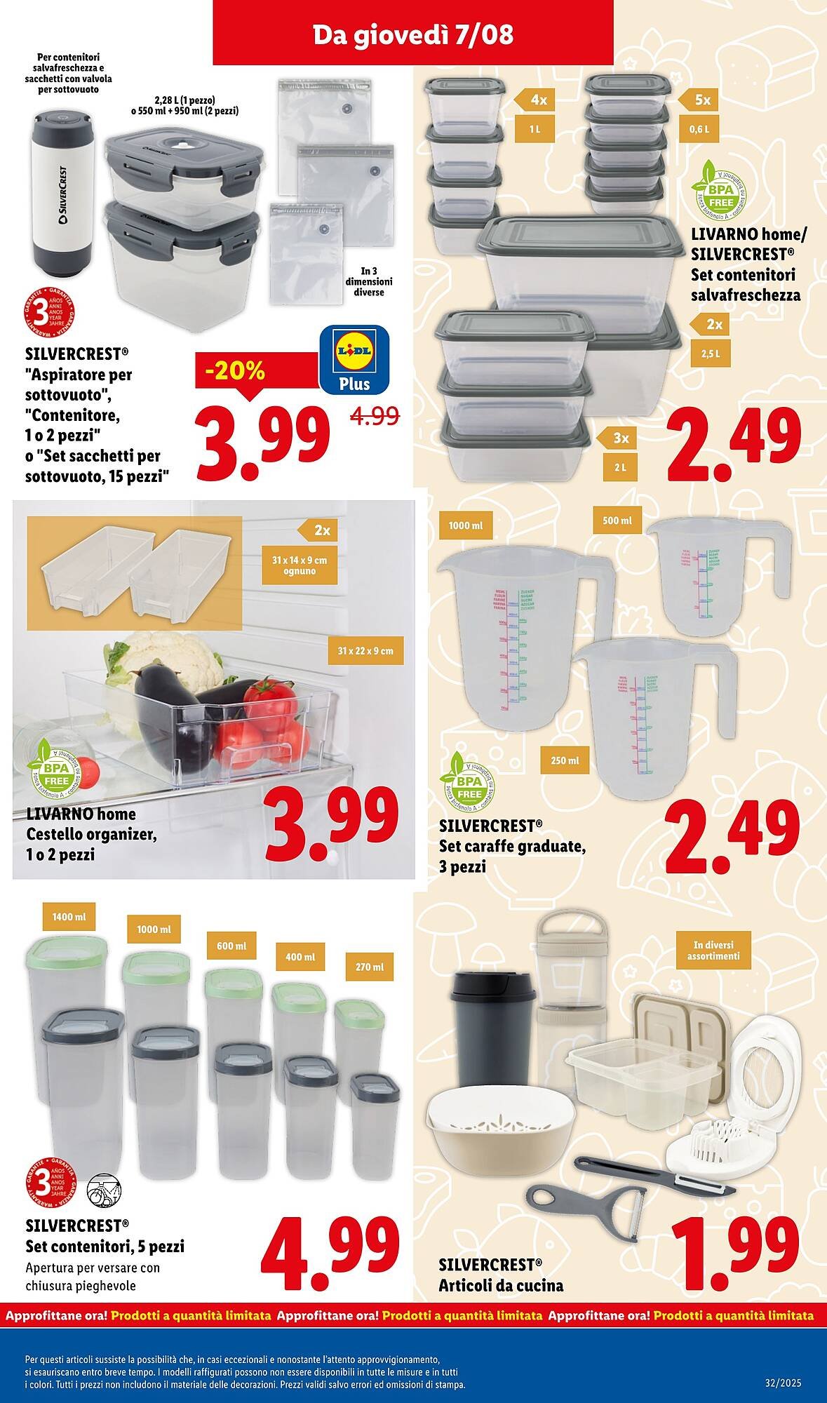Volantino Lidl (2025-08-04 - 2025-08-10)