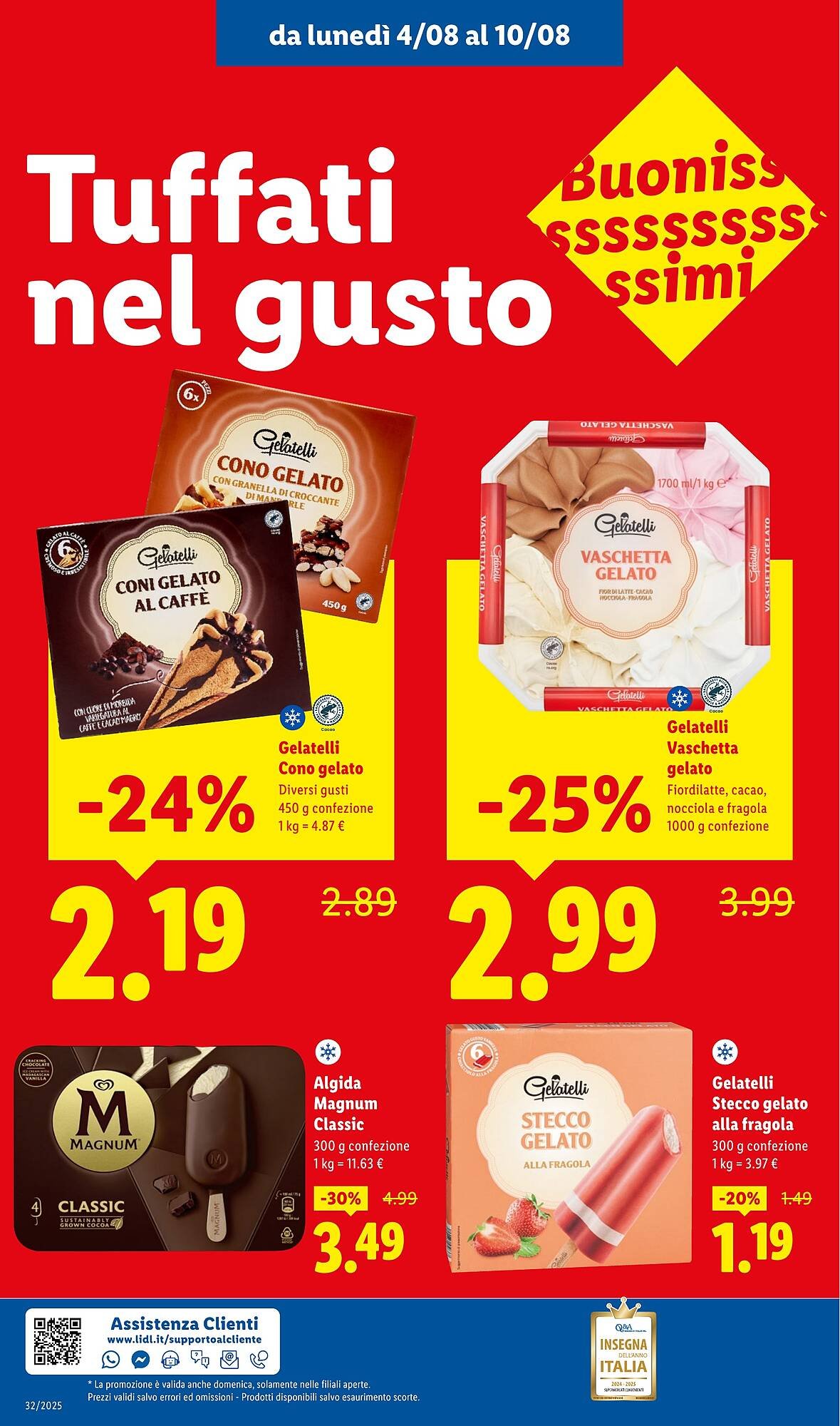 Volantino Lidl (2025-08-04 - 2025-08-10)