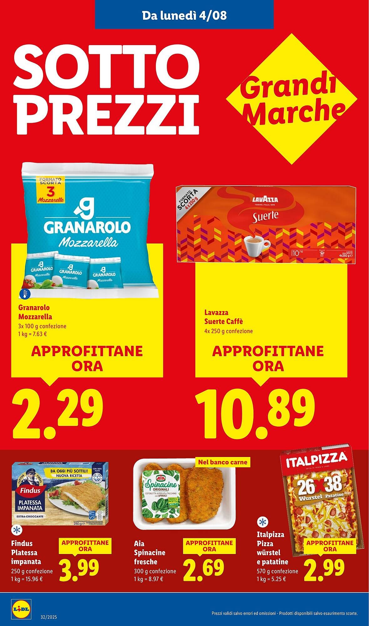 Volantino Lidl (2025-08-04 - 2025-08-10)