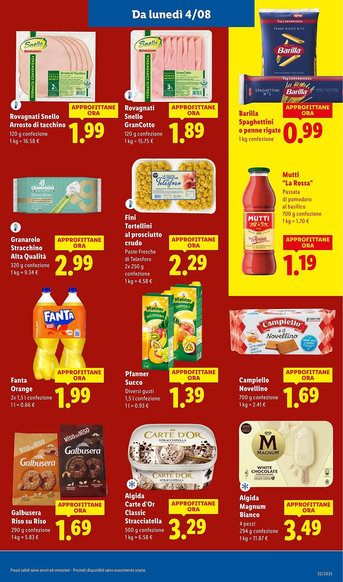 Volantino Lidl (2025-08-04 - 2025-08-10)