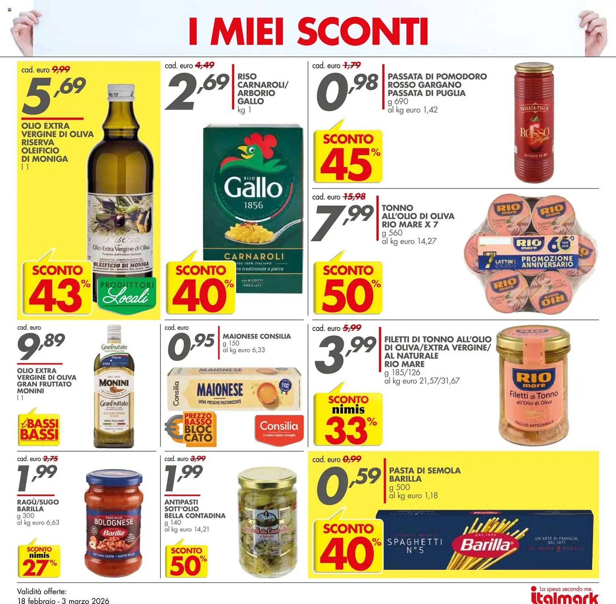 Volantino Italmark (2026-02-18 - 2026-03-03)