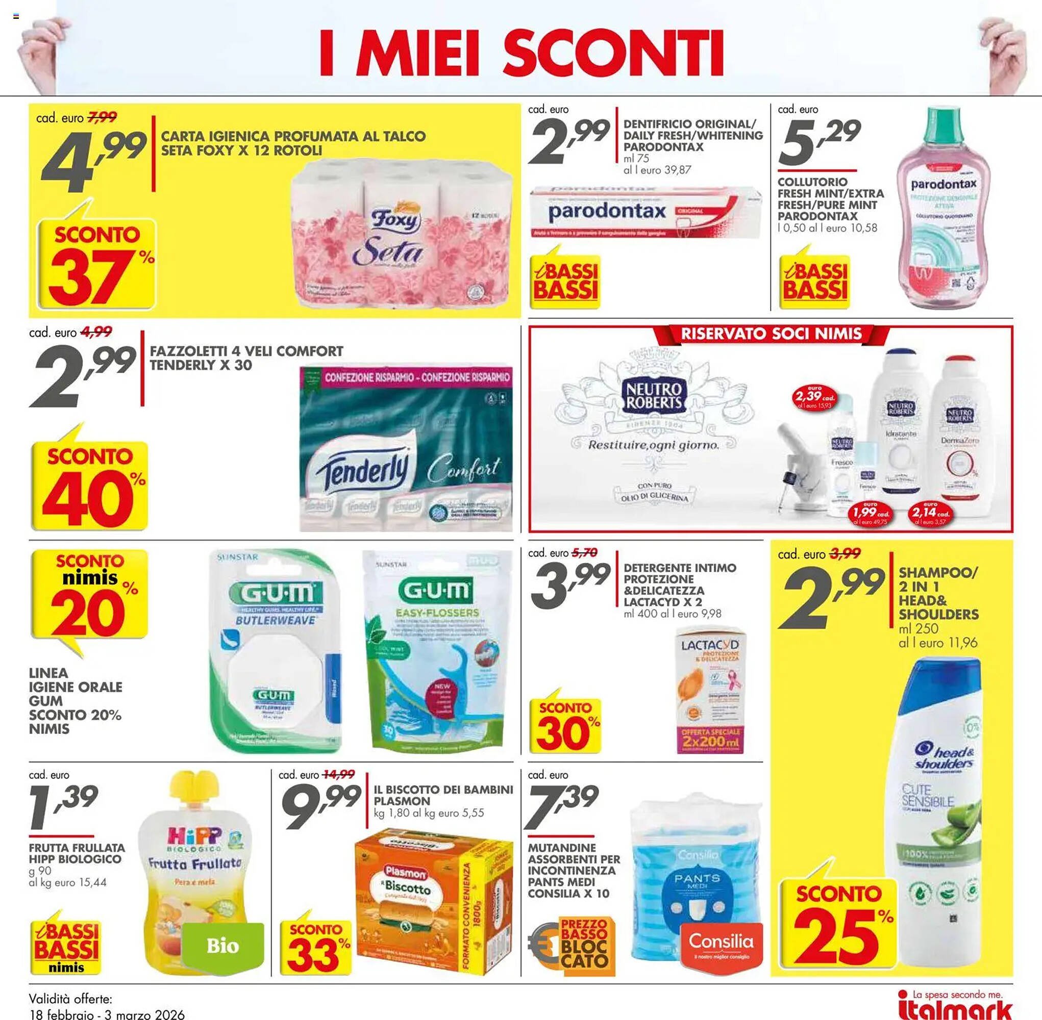 Volantino Italmark (2026-02-18 - 2026-03-03)