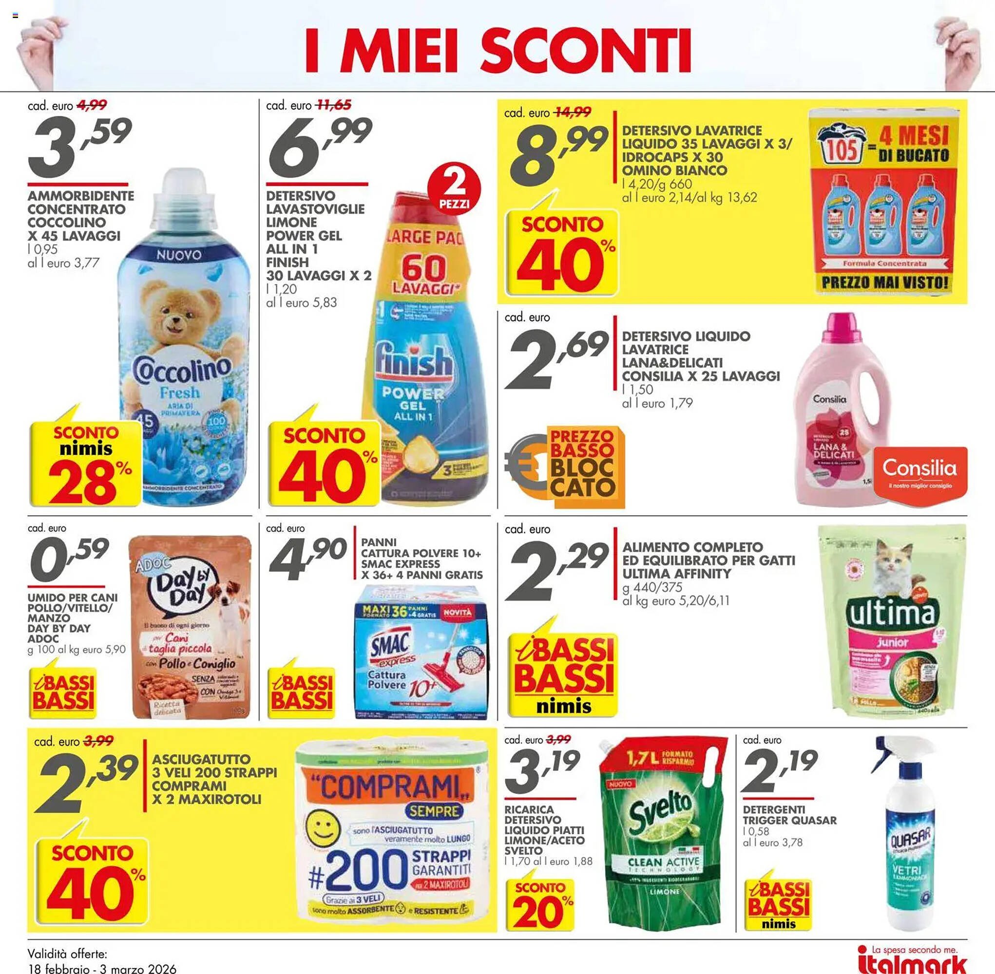 Volantino Italmark (2026-02-18 - 2026-03-03)