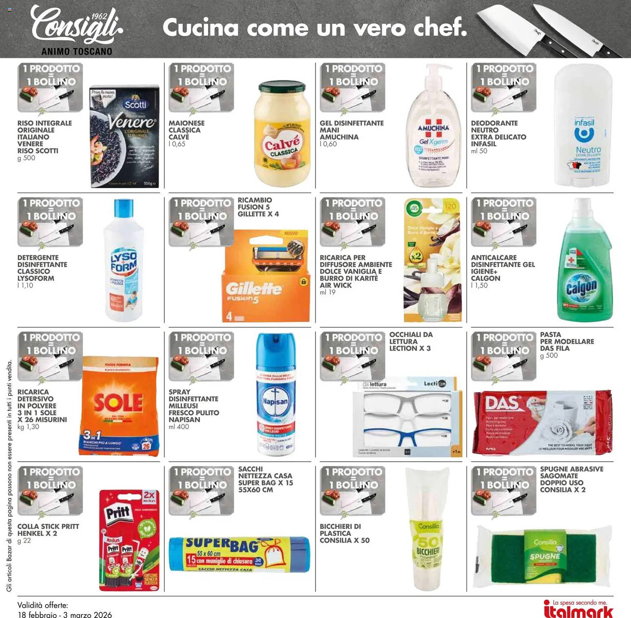 Volantino Italmark (2026-02-18 - 2026-03-03)