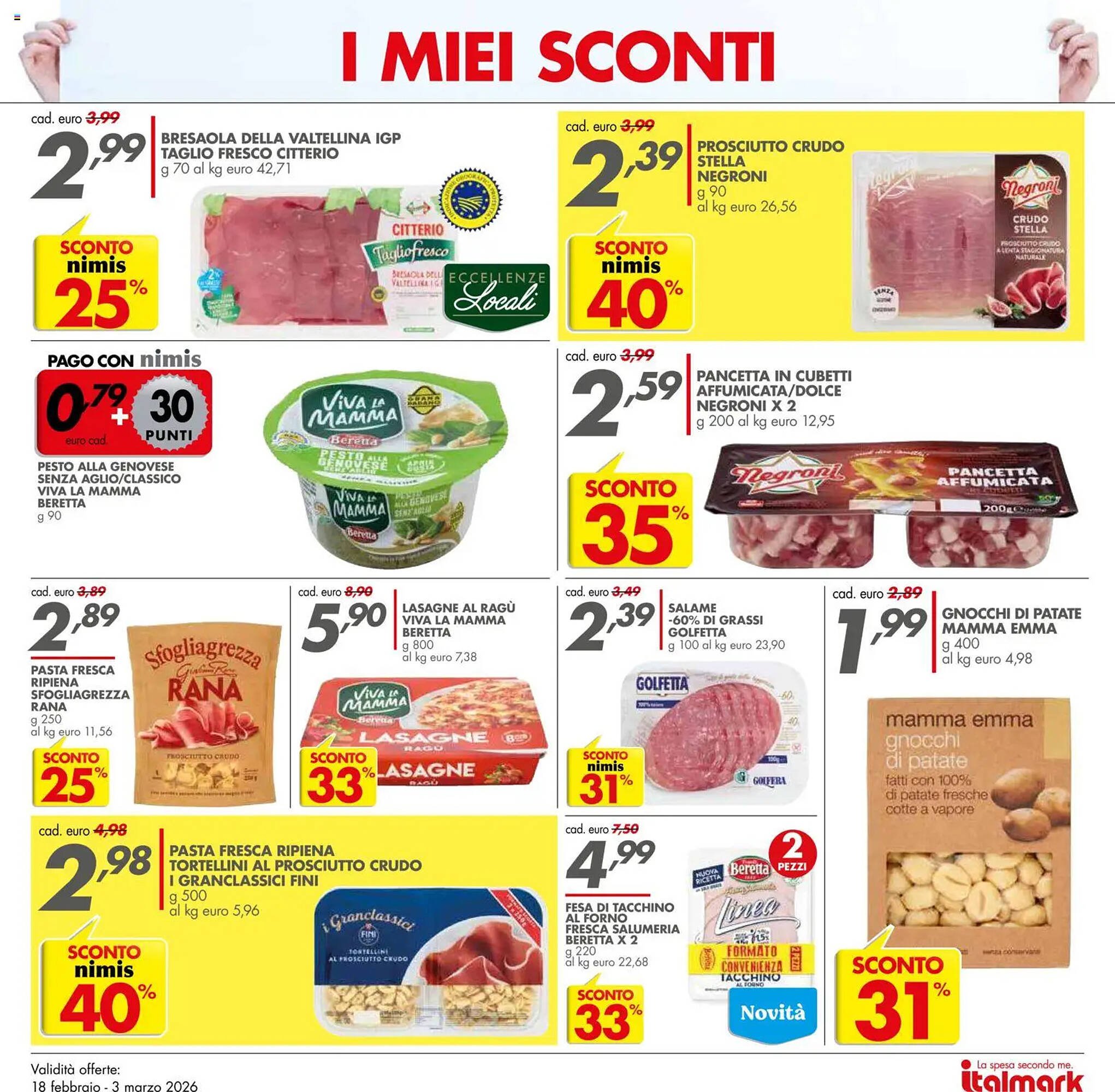 Volantino Italmark (2026-02-18 - 2026-03-03)
