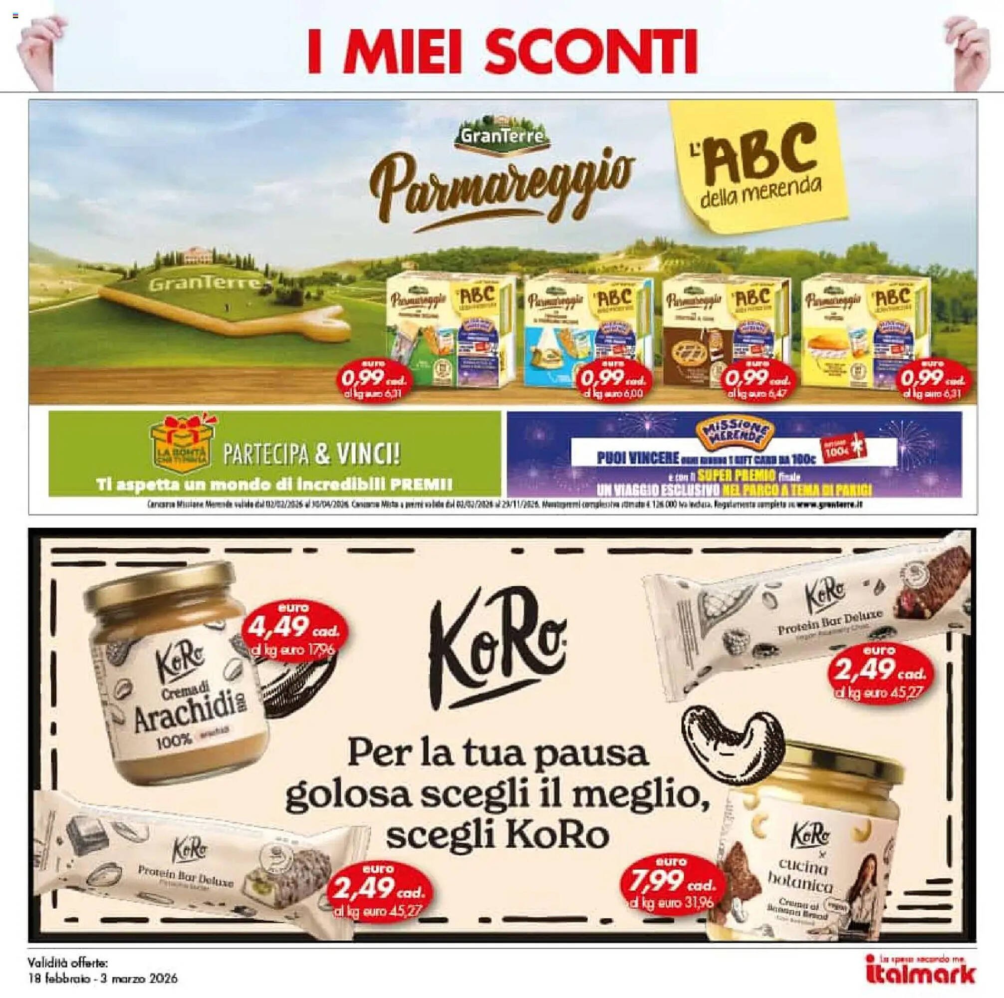 Volantino Italmark (2026-02-18 - 2026-03-03)