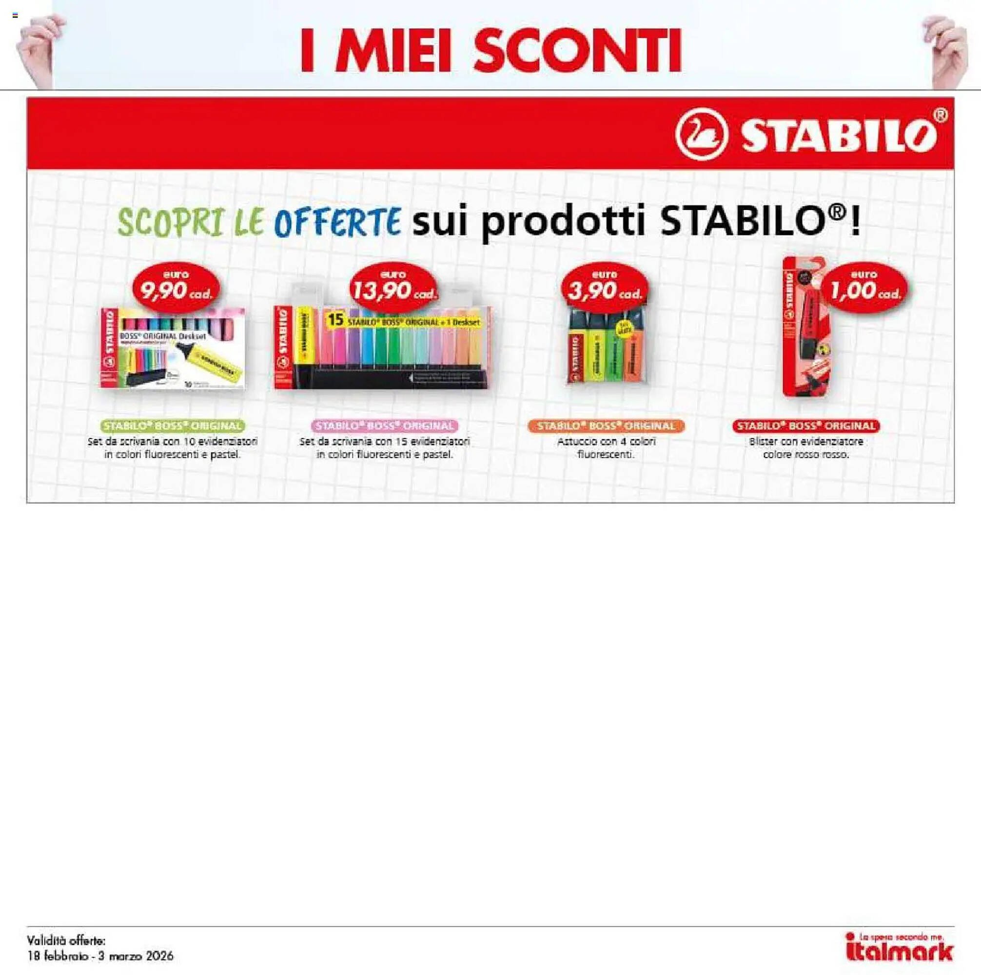 Volantino Italmark (2026-02-18 - 2026-03-03)
