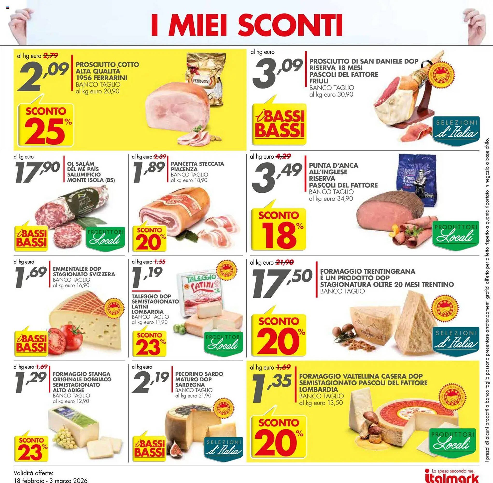 Volantino Italmark (2026-02-18 - 2026-03-03)