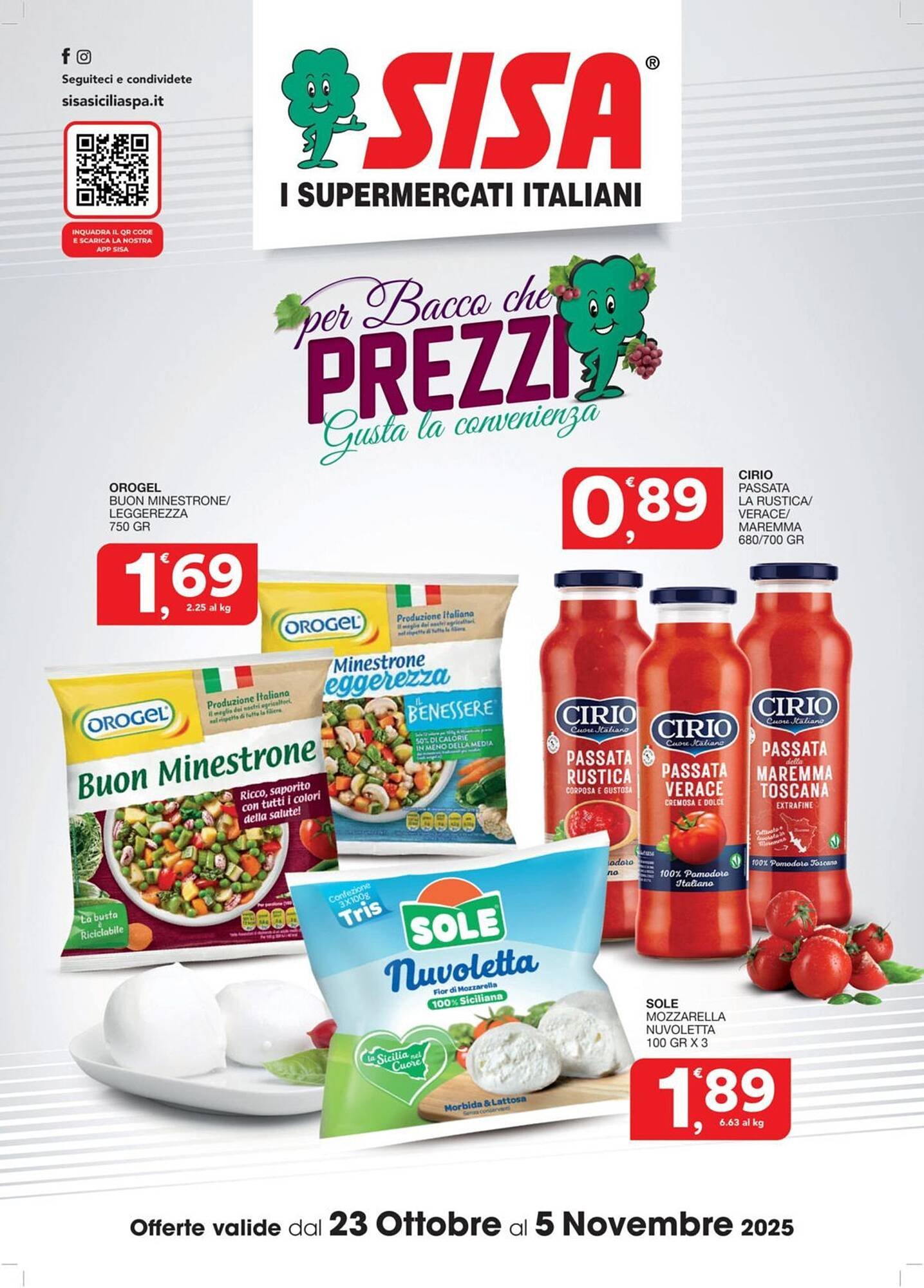 Volantino Sisa (2025-10-23 - 2025-11-05)