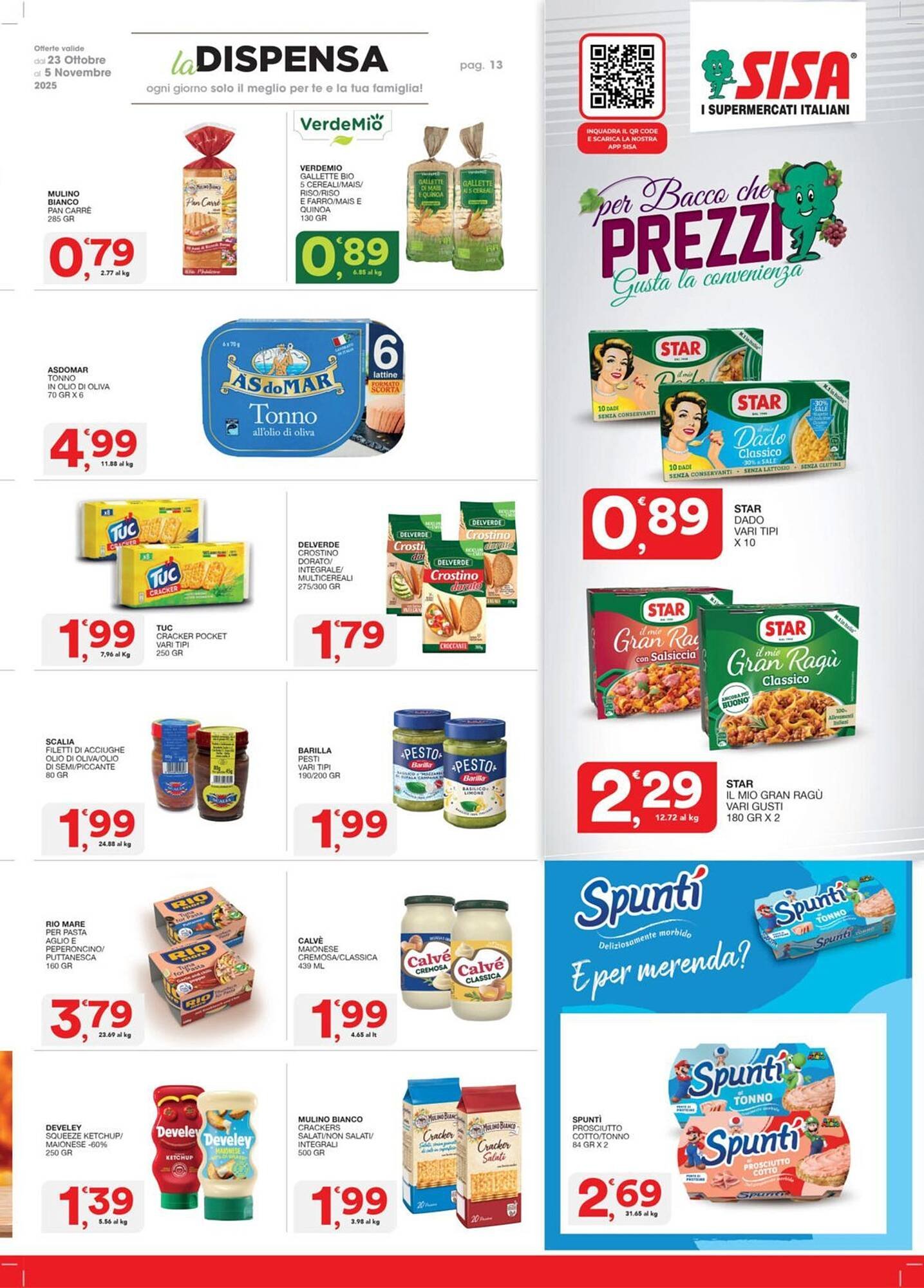 Volantino Sisa (2025-10-23 - 2025-11-05)