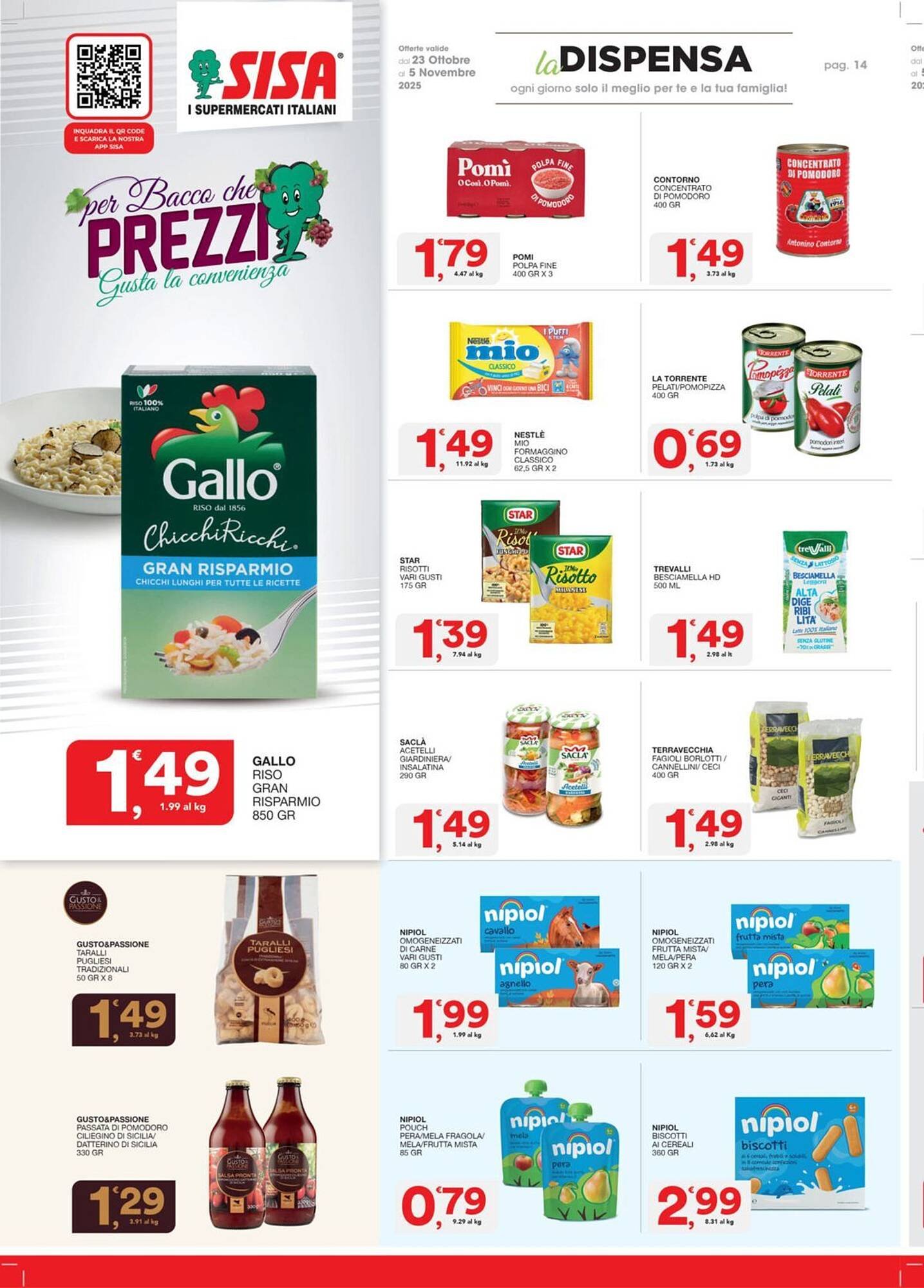 Volantino Sisa (2025-10-23 - 2025-11-05)