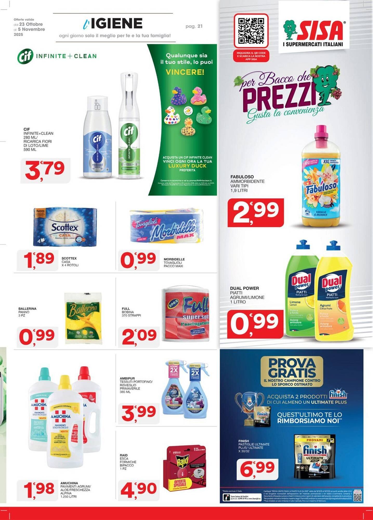 Volantino Sisa (2025-10-23 - 2025-11-05)