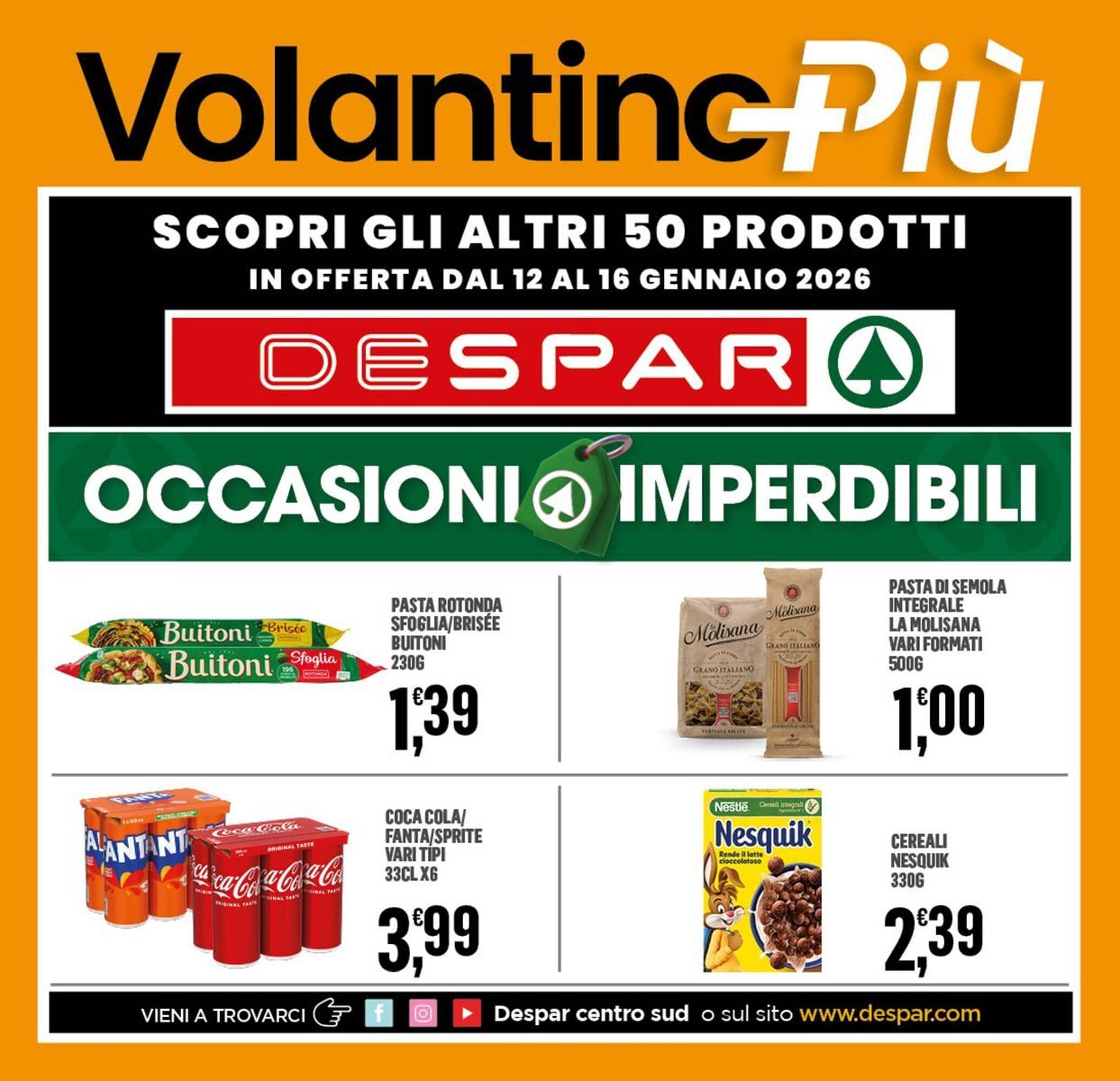 Volantino Despar (2026-01-12 - 2026-01-16)