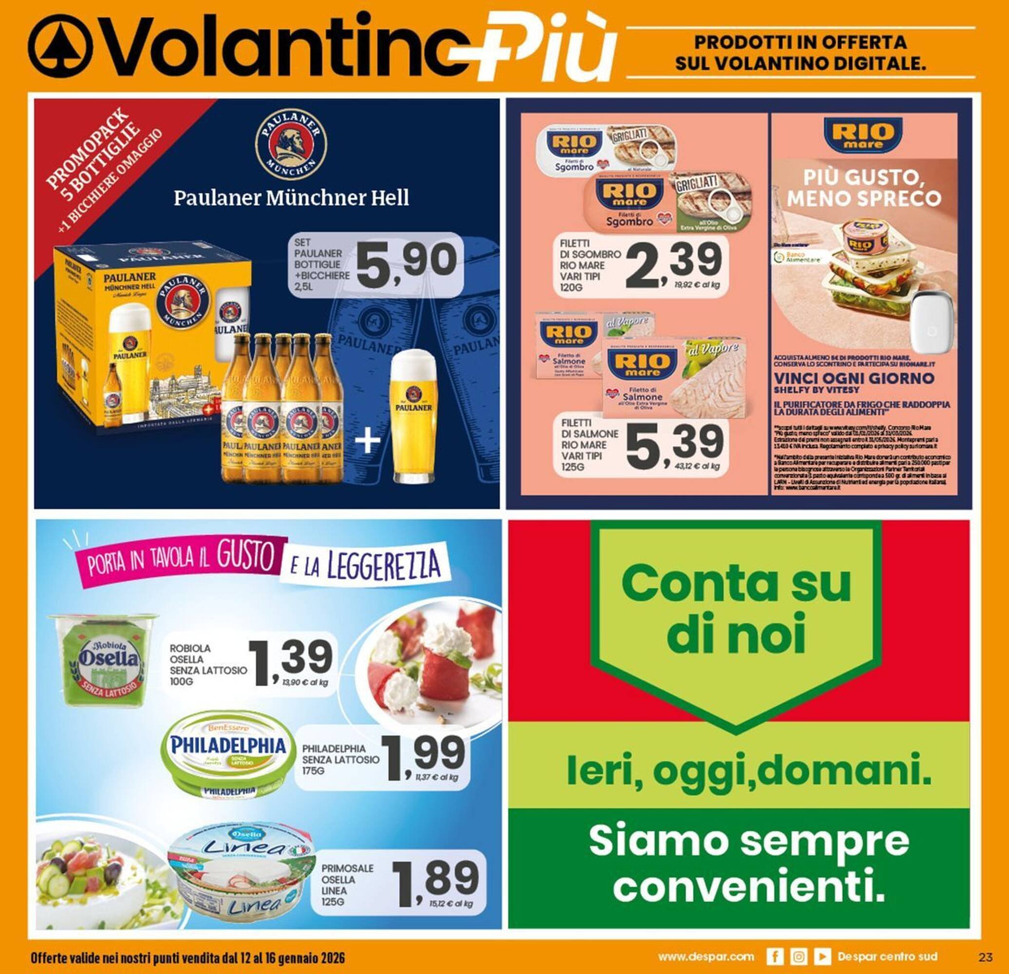 Volantino Despar (2026-01-12 - 2026-01-16)