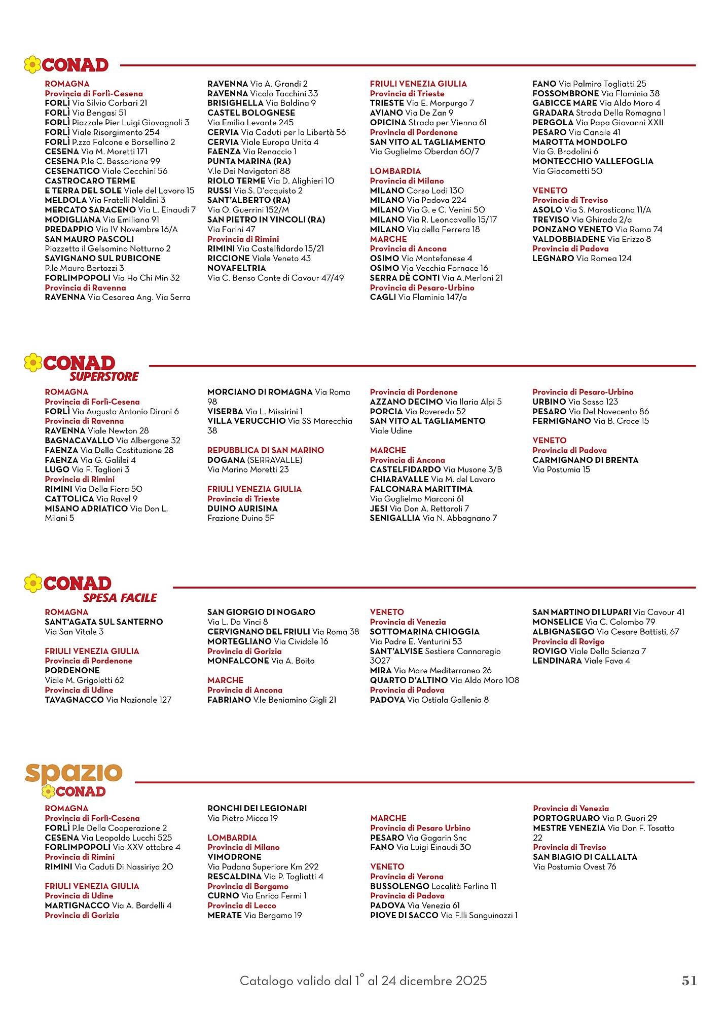 Volantino Conad (2025-12-01 - 2025-12-24)